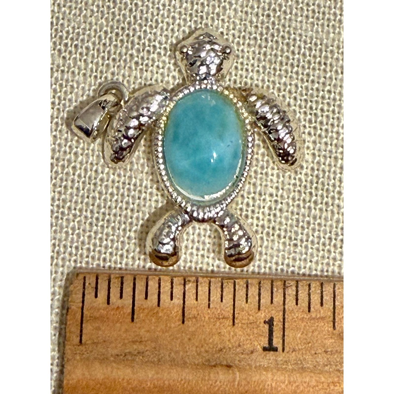 Other Vintage turtle Sterling Silver 925 Pendant Charm Authentic Size ONE SIZE - 7 Thumbnail