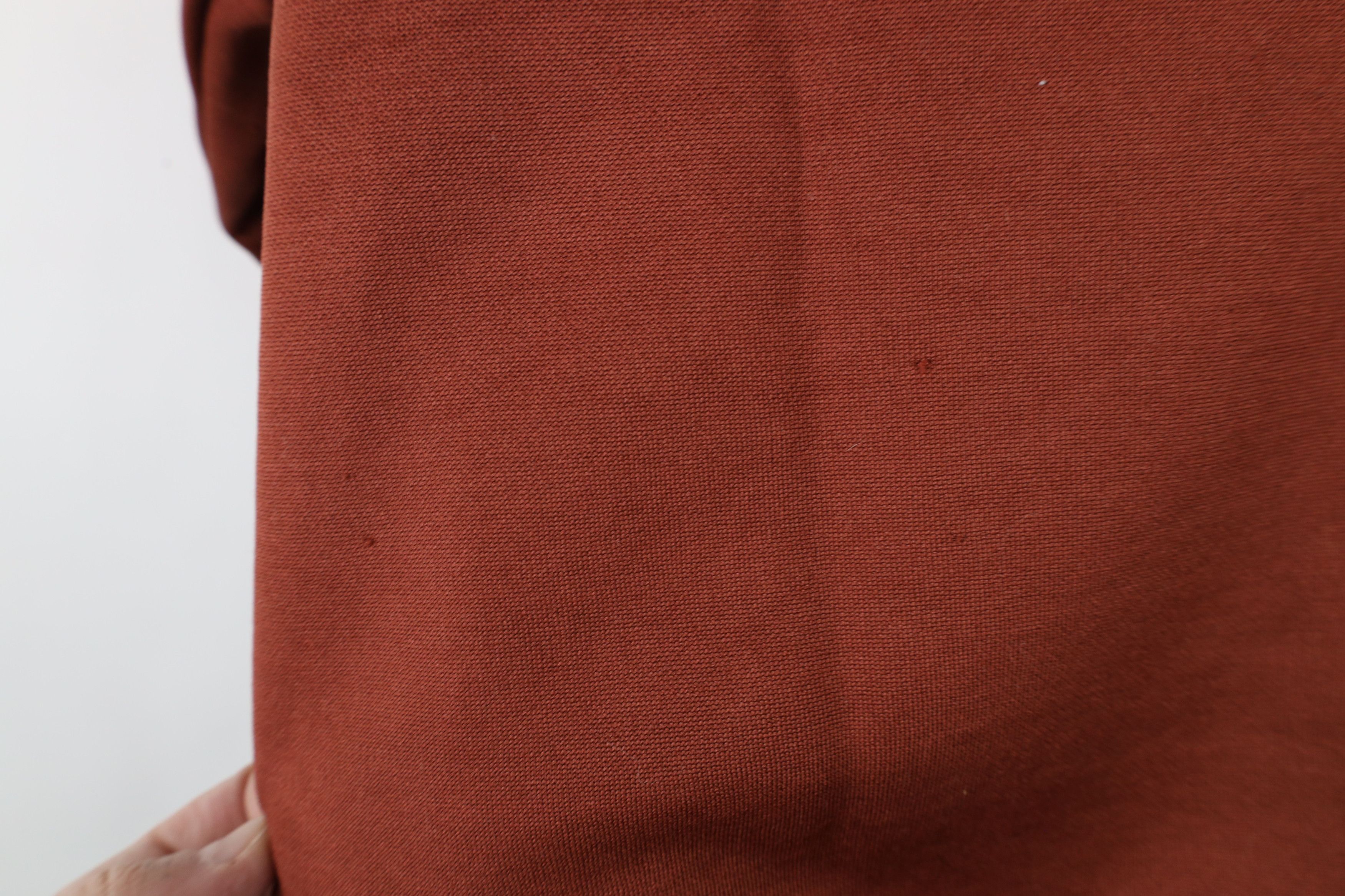 Vintage Vintage 90s Streetwear Collared Pullover Sweatshirt Orange Size US M / EU 48-50 / 2 - 11 Thumbnail