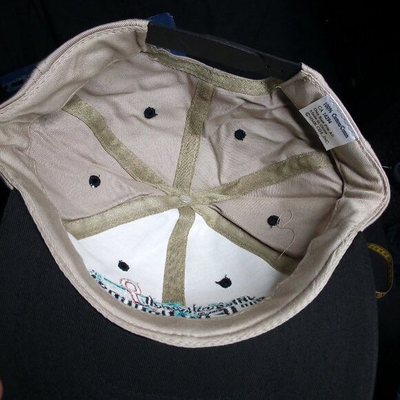 Other Deadstock Vintage Hooked On Fishing Two Tone Snap Hat Cap Size ONE SIZE - 5 Thumbnail