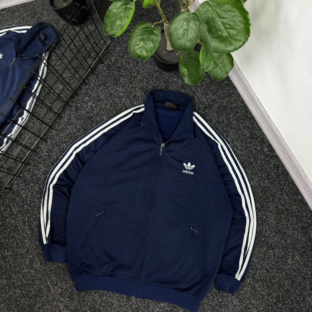 Vintage Adidas Track shops Full Zip Mens Jacket