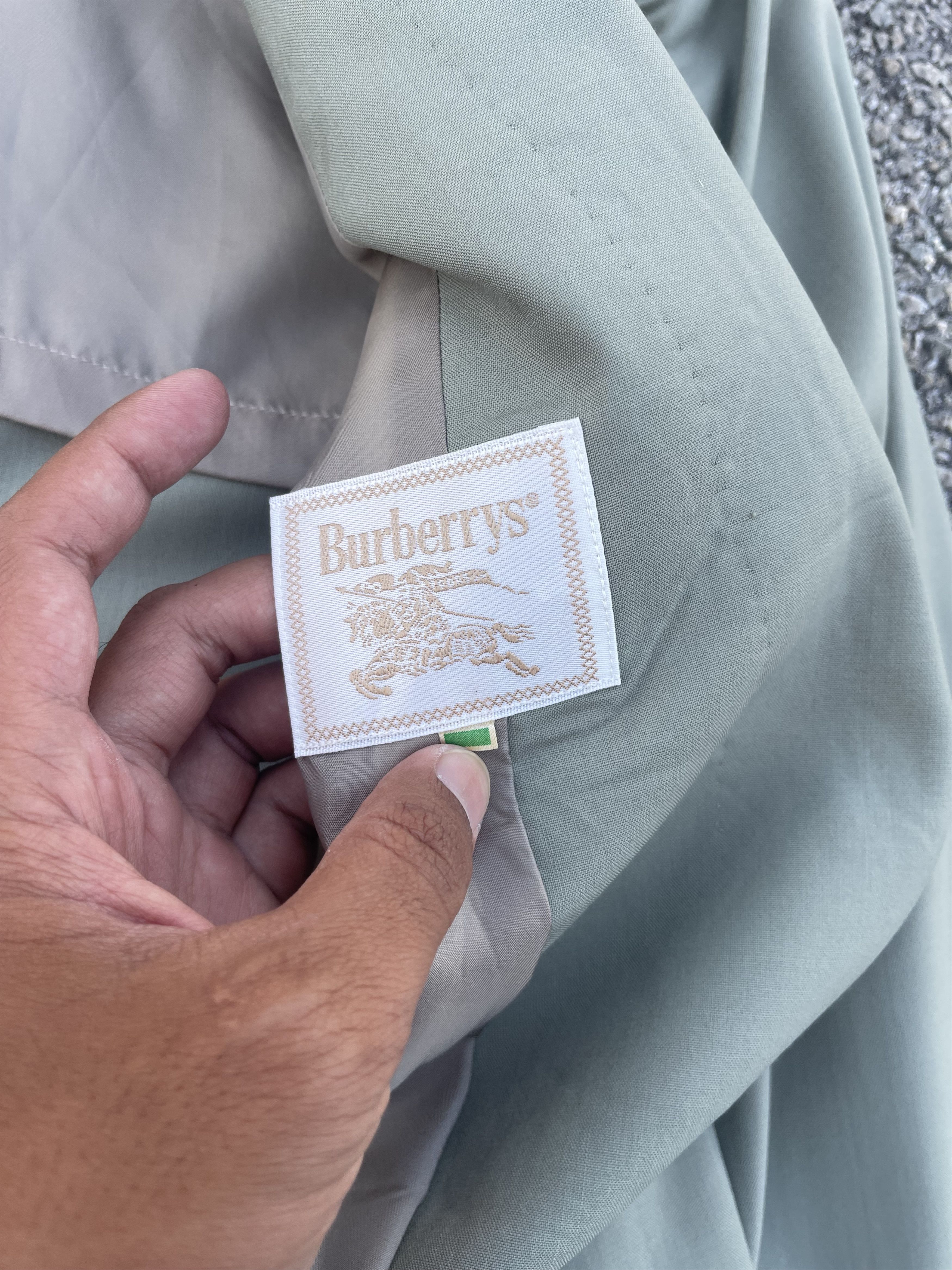 Burberry × Vintage Vtg Burberrys Blazer with Badge Size 34R - 9 Thumbnail