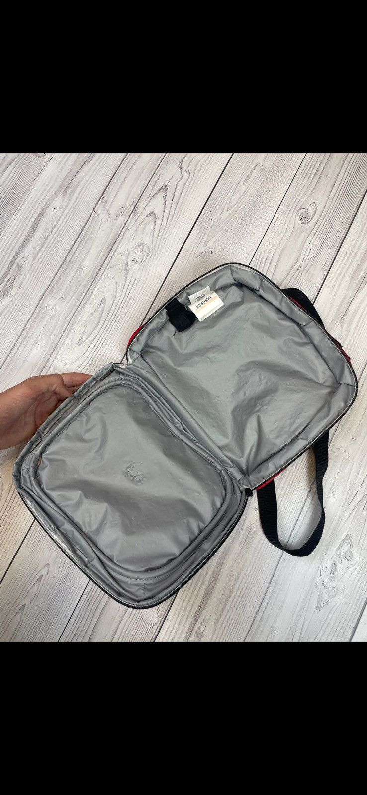 Ferrari Vintage racing ferrari bag rare red Size ONE SIZE - 5 Thumbnail