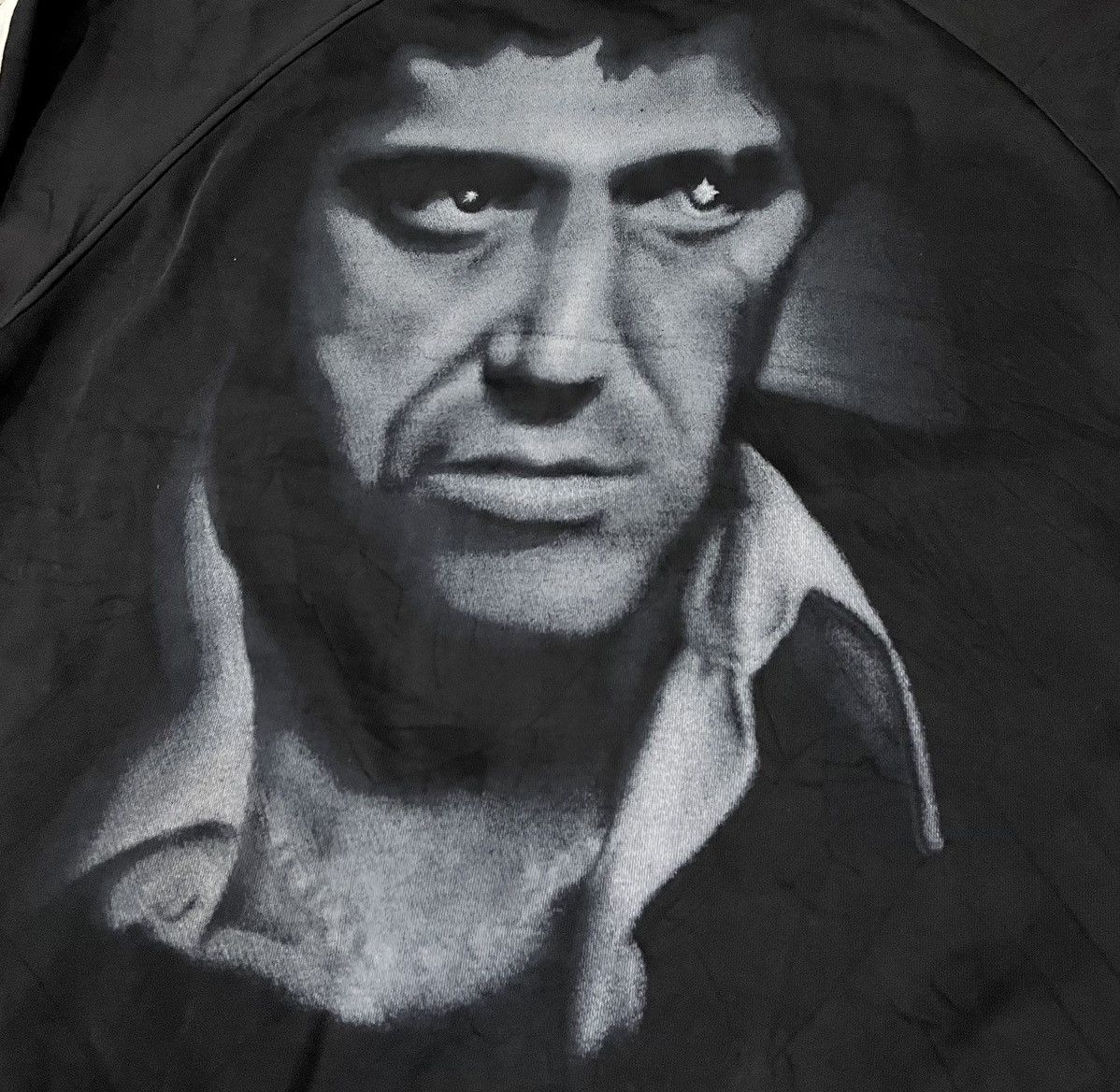 Vintage TONY MONTANA OVP Rare Design Sweater Size US XXL / EU 58 / 5 - 4 Thumbnail