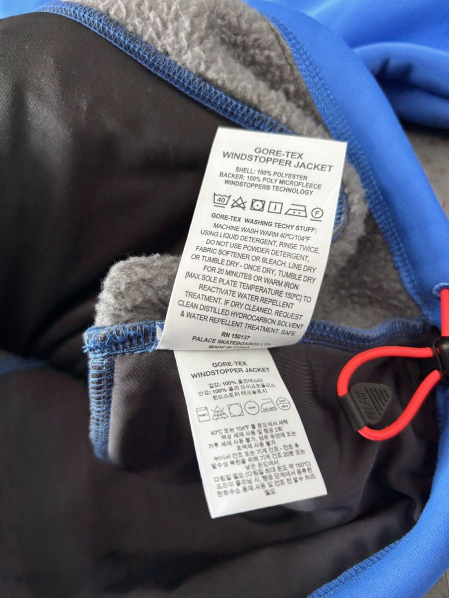 Palace Palace GORE-TEX Blue Windstopper Jacket With Mask Size Small Size US S / EU 44-46 / 1 - 7 Thumbnail