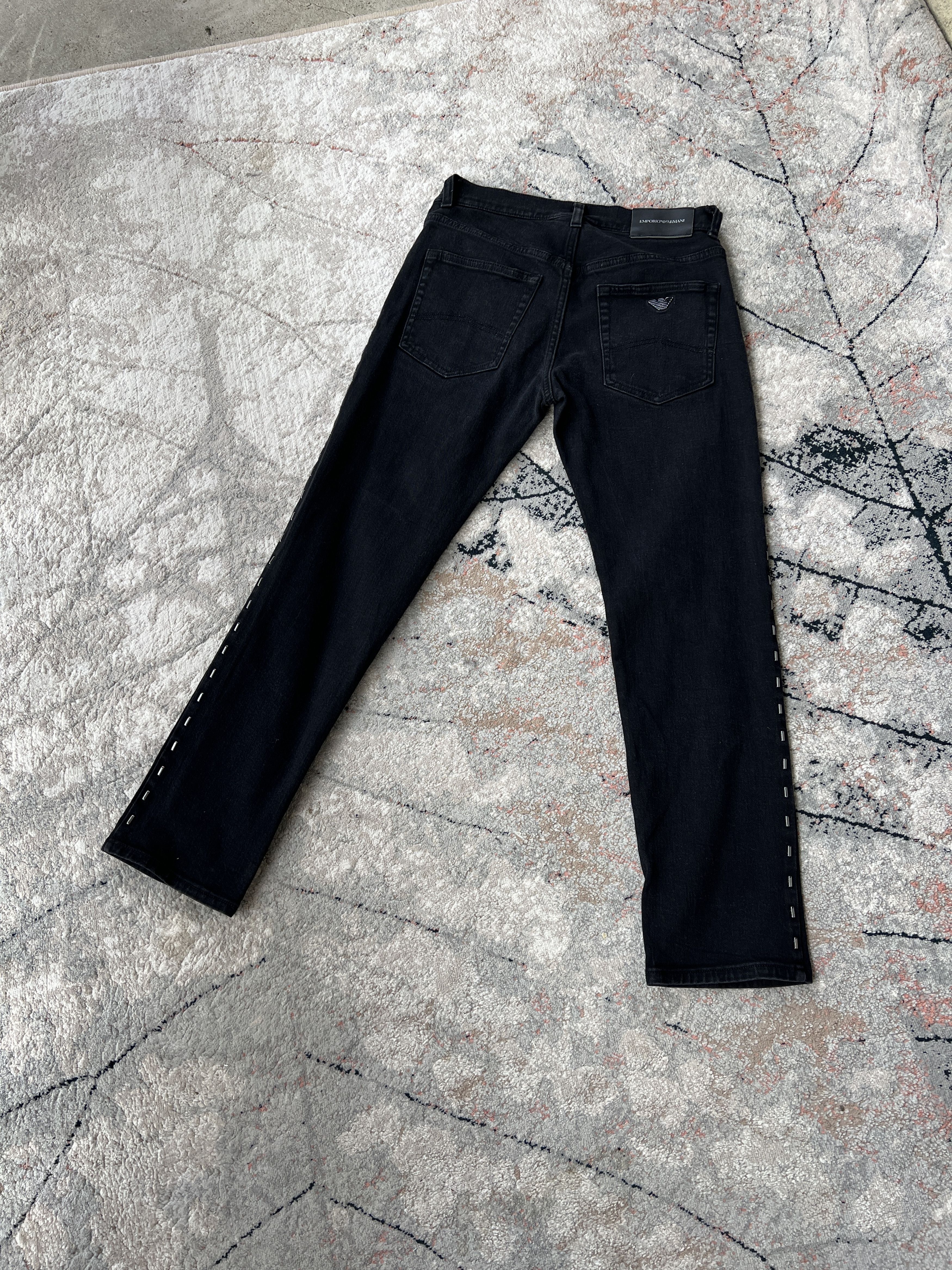 Emporio Armani Emporio Armani Jeans Metal Logo Size 28" / US 6 / IT 42 - 3 Thumbnail