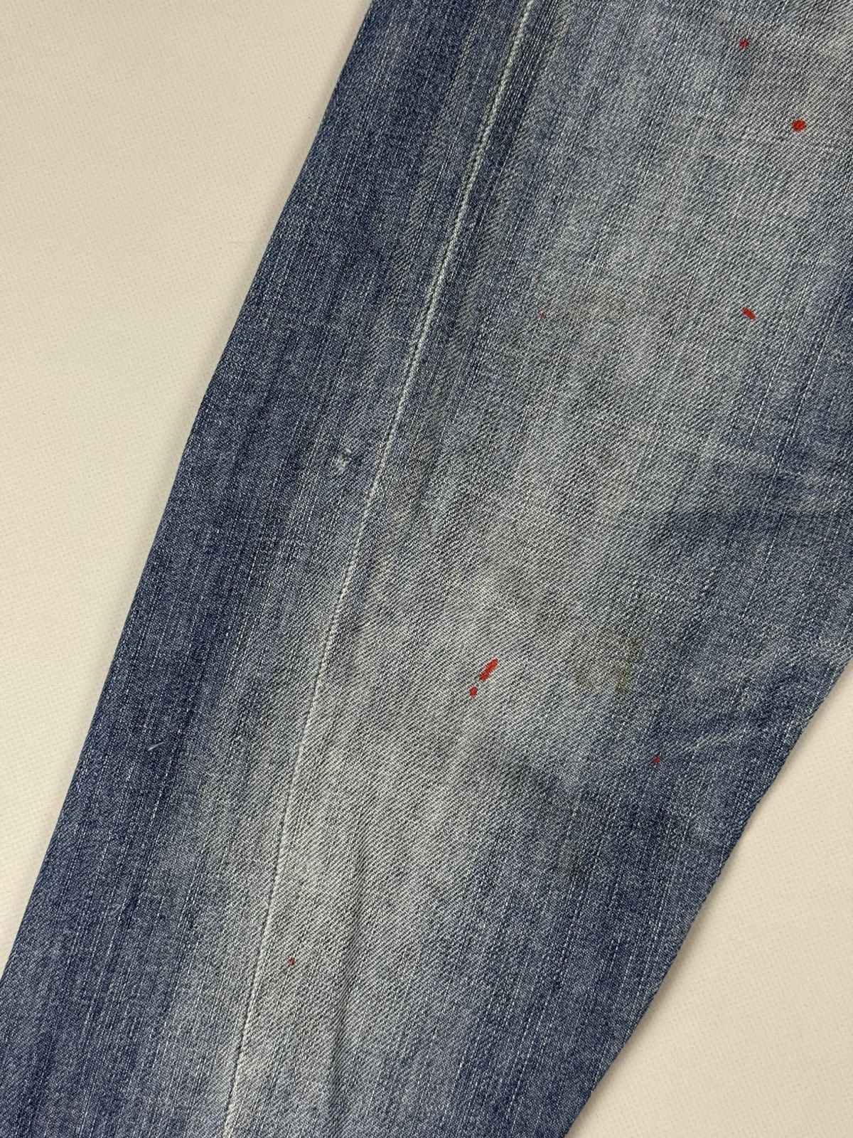 Evisu Evisu EU-ED Hokusai Vintage Men’s Denim Jeans Size 29 / S Size US 29 - 11 Thumbnail