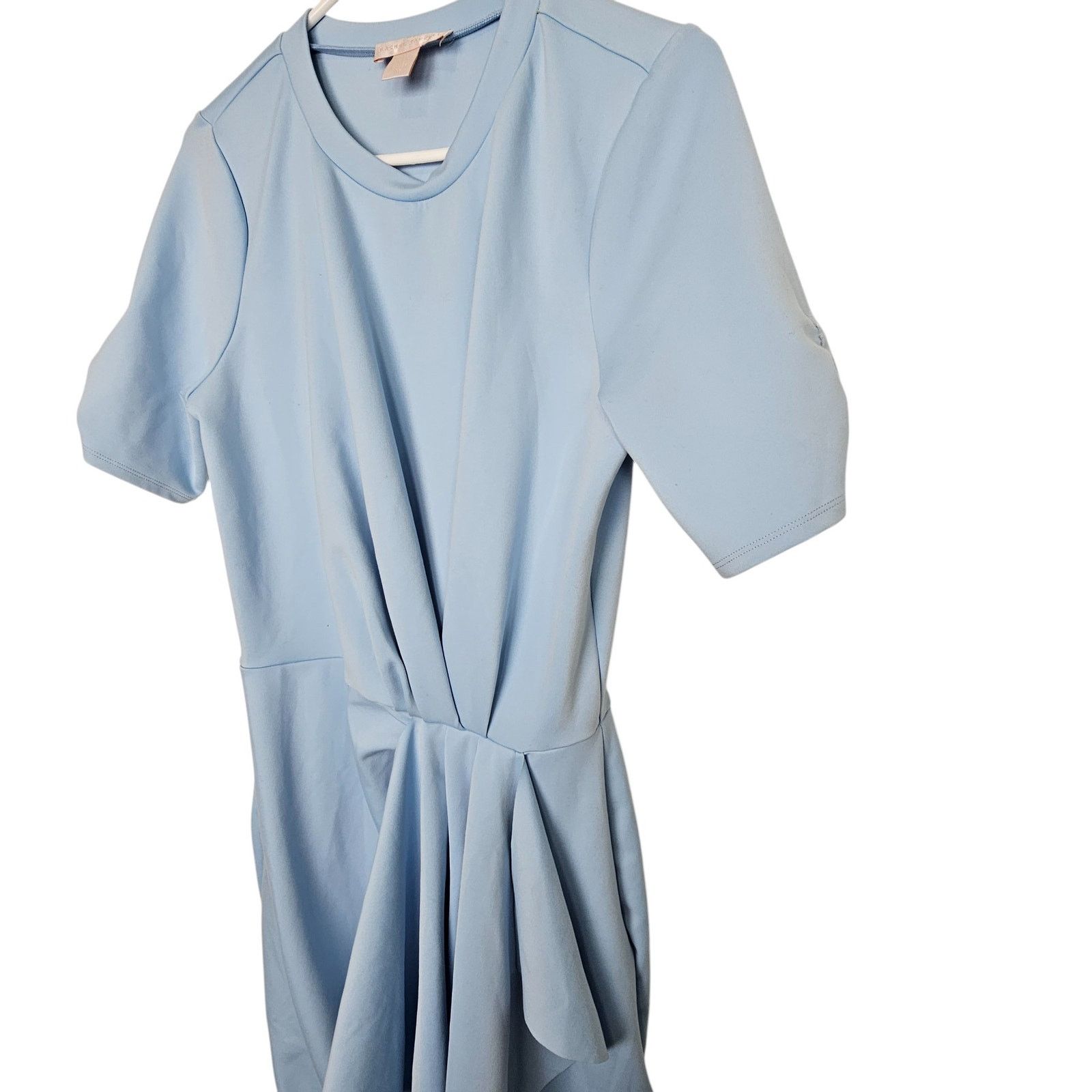 Rachel Antonoff Rachel Parcell Womens Draped Interlock Mini Dress Mini Sz XL Size XL / US 12-14 / IT 48-50 - 8 Thumbnail