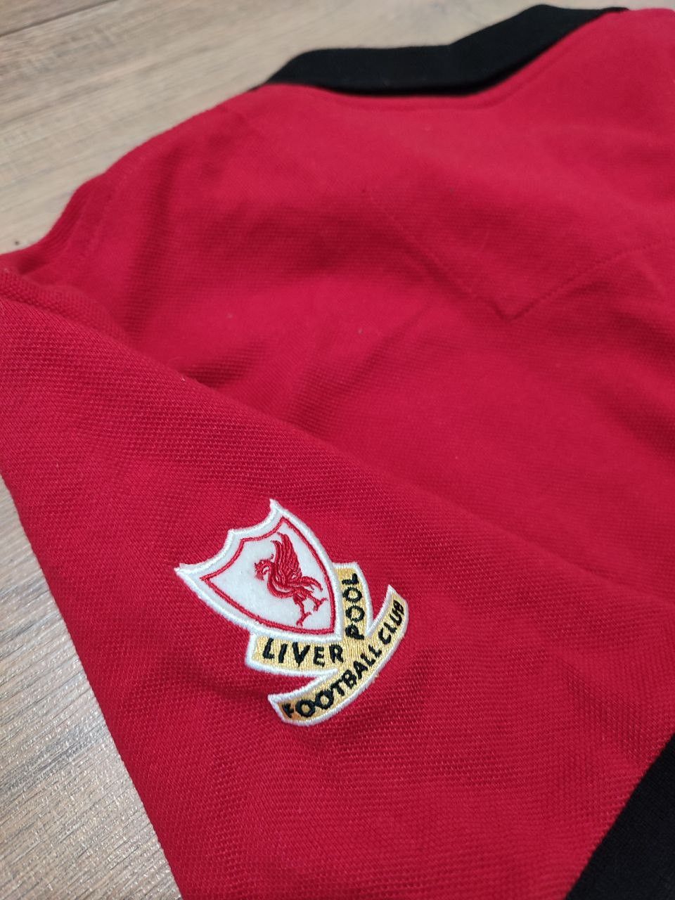 Other Soccer Polo T shirt LFC Liverpool team ,big logo embroidered Size US L / EU 52-54 / 3 - 8 Thumbnail