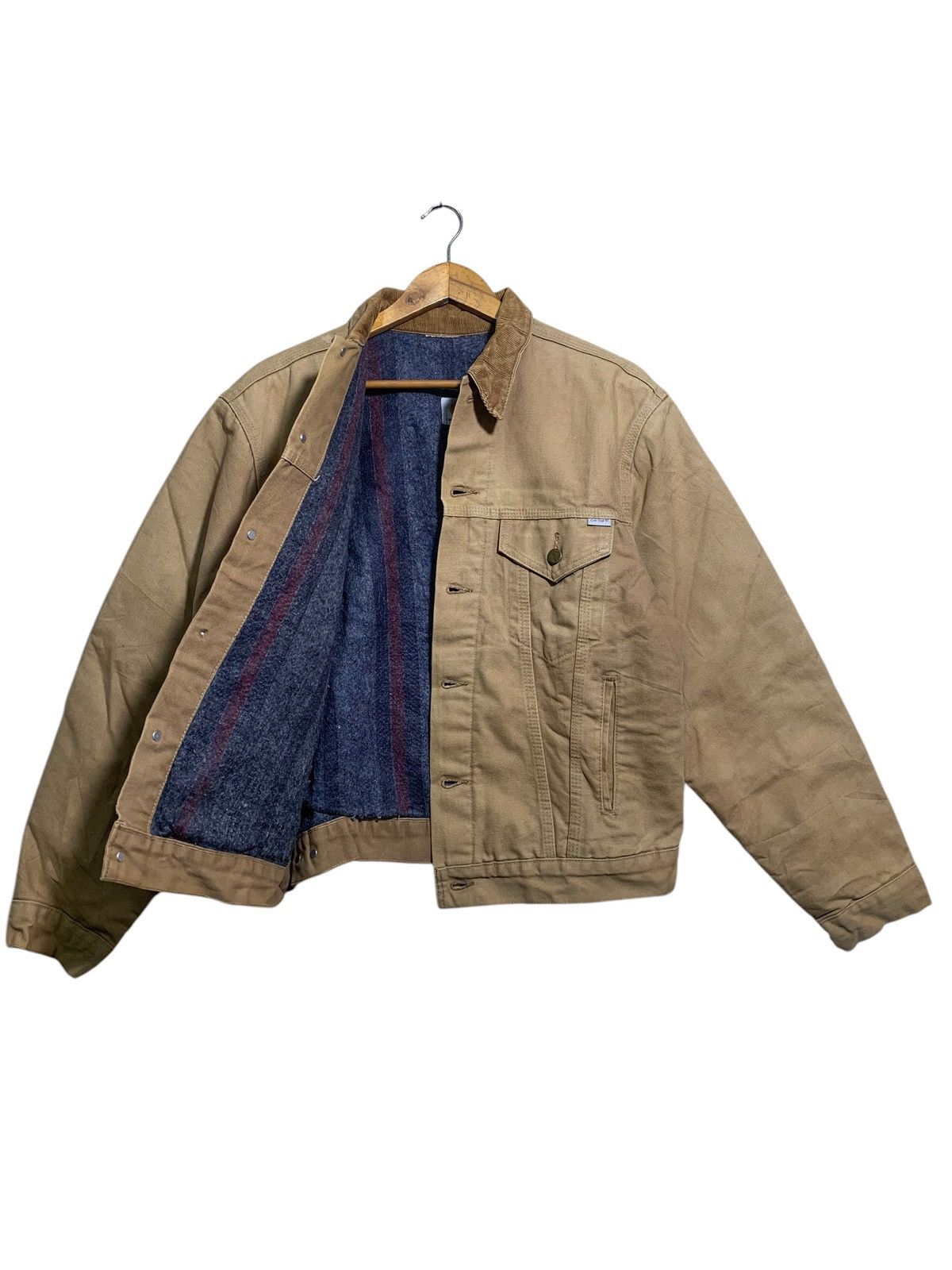Carhartt × Carhartt Wip × Vintage 🔥VTG CARHARTT 100th Ann TRUCKERS JACKETS Size US M / EU 48-50 / 2 - 8 Thumbnail