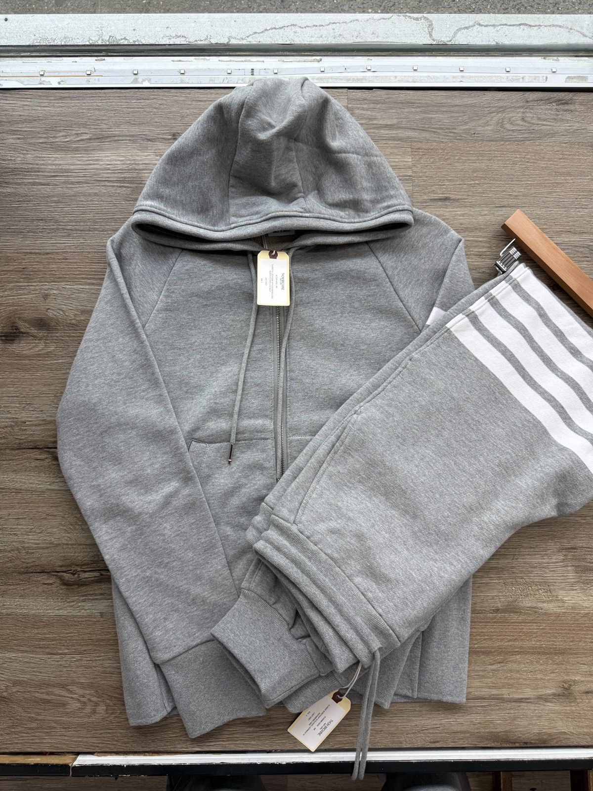 Thom Browne Thome Browne Grey Sweatsuit Size US M / EU 48-50 / 2 - 1 Thumbnail