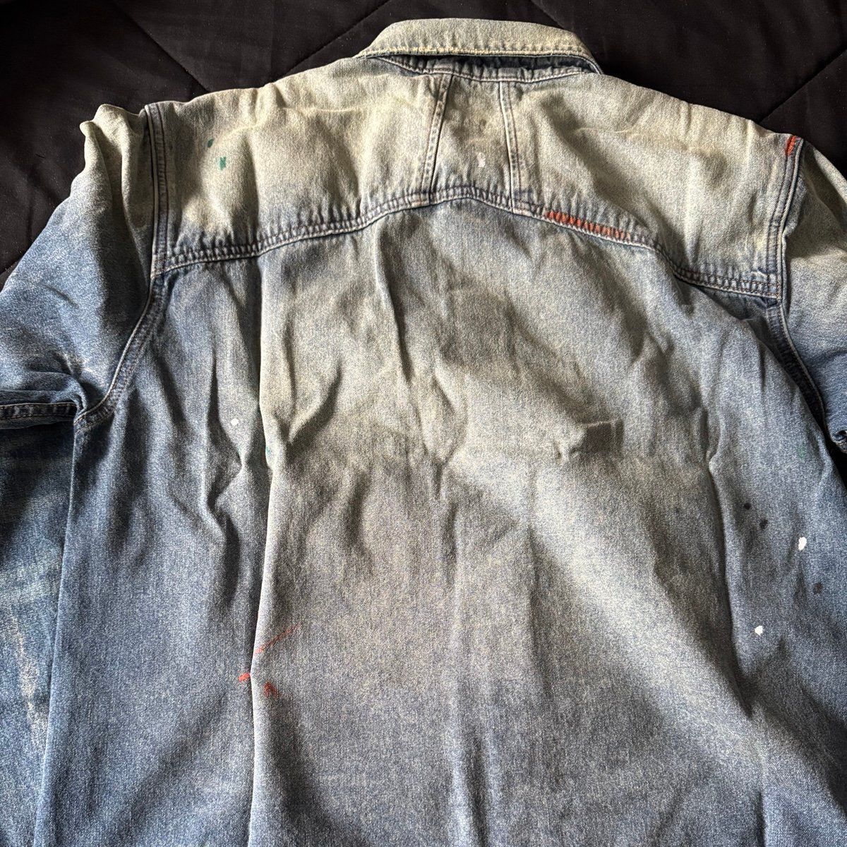 Rhude Rhude Paint Splatter Denim Shirt – Medium – New Size US M / EU 48-50 / 2 - 7 Thumbnail