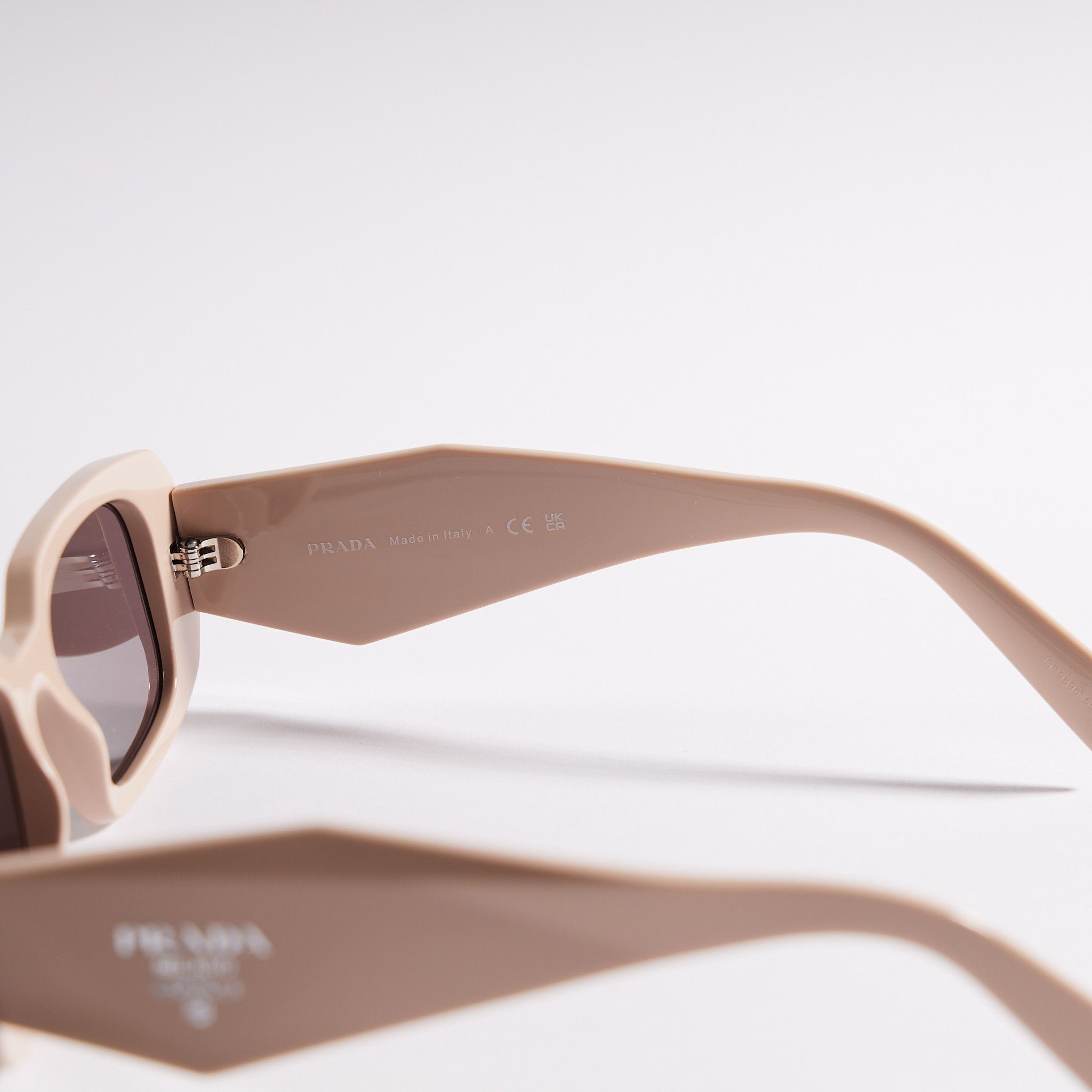 Prada PRADA SYMBOLE GLASSES PURPLE BROWN Size ONE SIZE - 5 Thumbnail