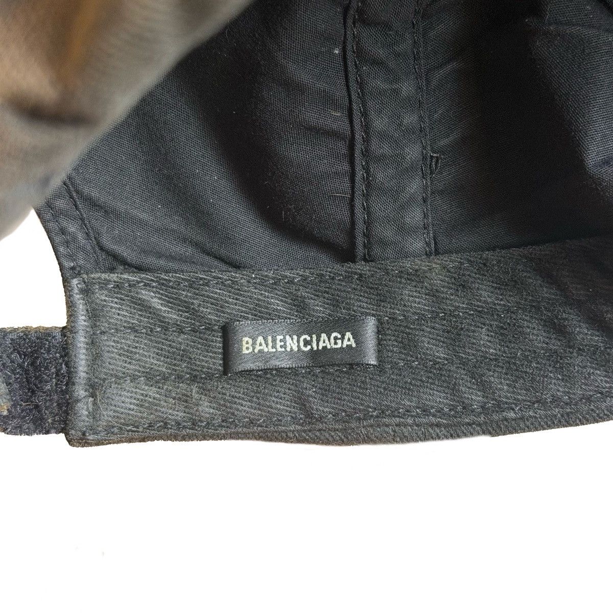 Balenciaga Balenciaga Sun Faded Sport Logo Flat Cap Size ONE SIZE - 10 Thumbnail