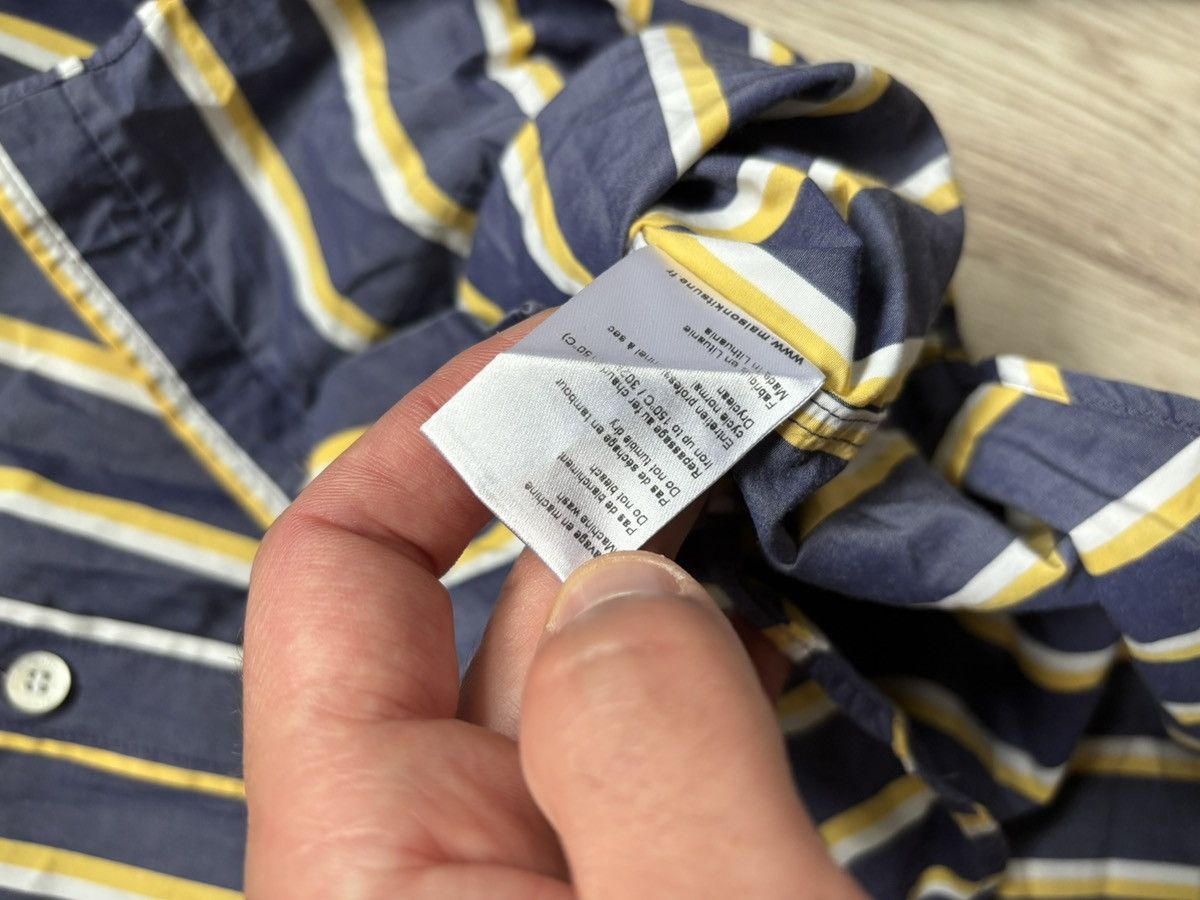 Maison Kitsune Maison Kitsuné Men’s Striped Shirt Size 38 Cotton Fox Logo Size US S / EU 44-46 / 1 - 9 Thumbnail
