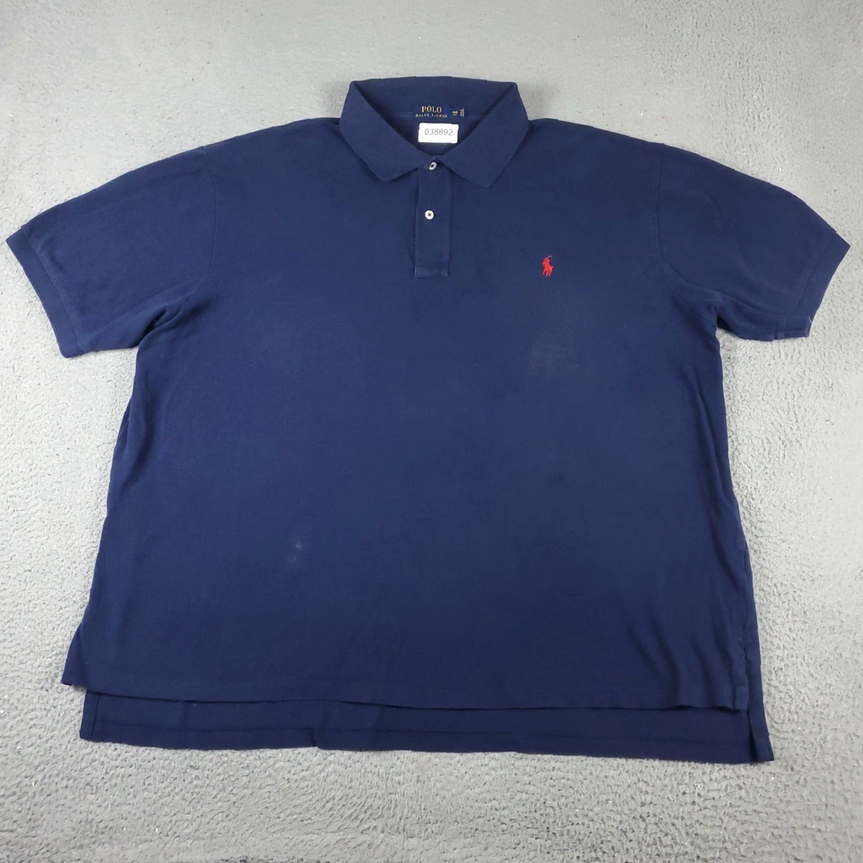 Ralph Lauren Ralph Lauren Polo Shirt Mens 3XB Blue Pony Golf Casual Short Sleeve Polo Shirt Big & Tall Blue Polo Shirt Mens 3XB Size US XXL / EU 58 / 5 - 2 Thumbnail