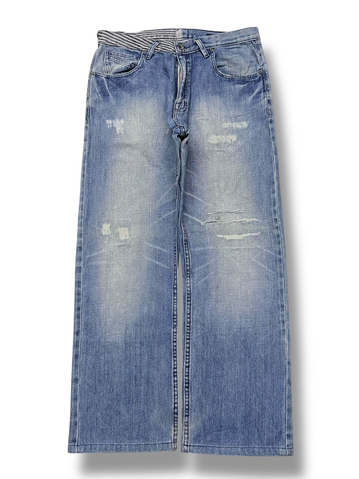 Volcom Baggy Vintage 90s Volcom Stone Limited Edition - Faded Wash Size US 34 / EU 50 - 2 Thumbnail