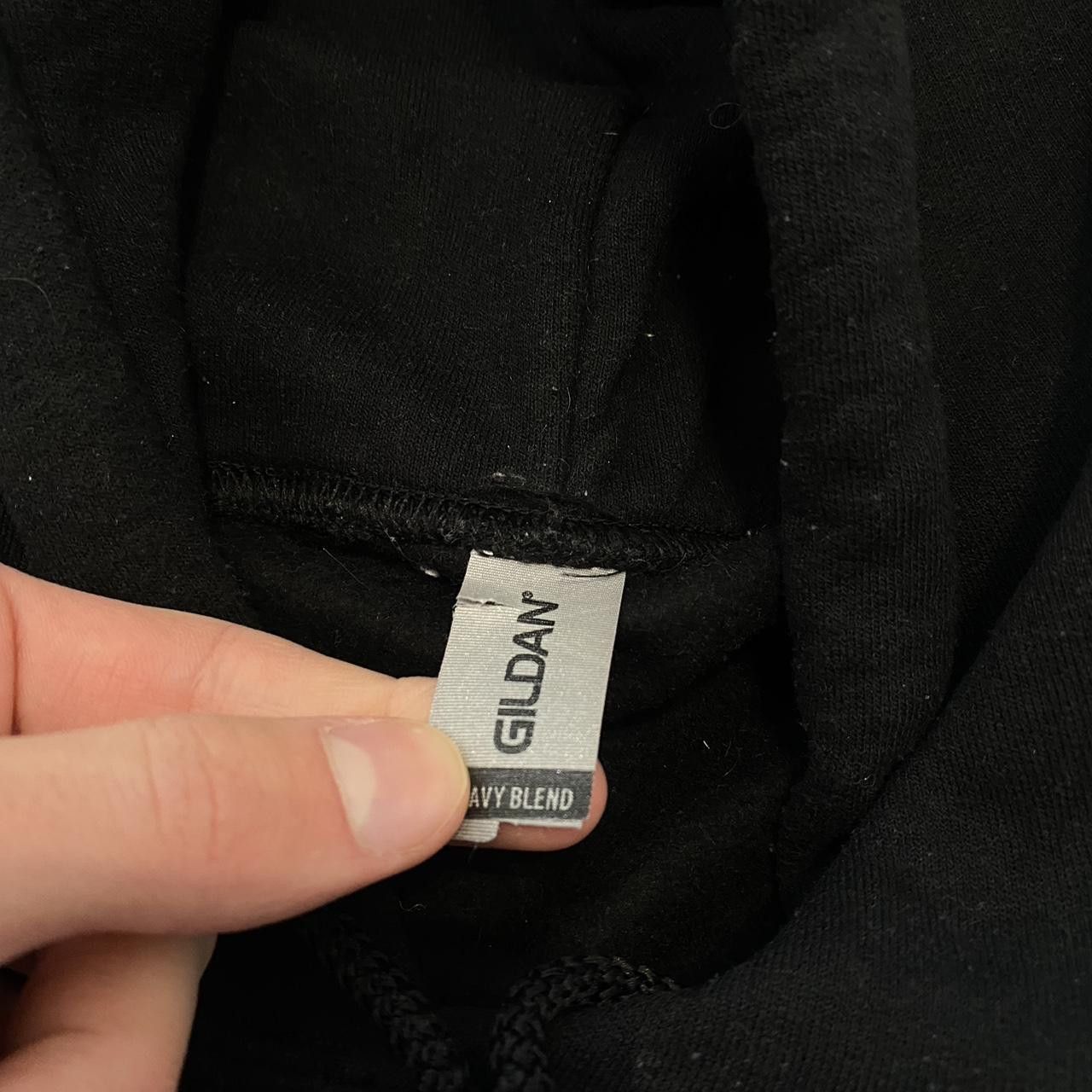 Gildan Top Gun black hoodie with multi-coloured graphics Size US L / EU 52-54 / 3 - 4 Thumbnail