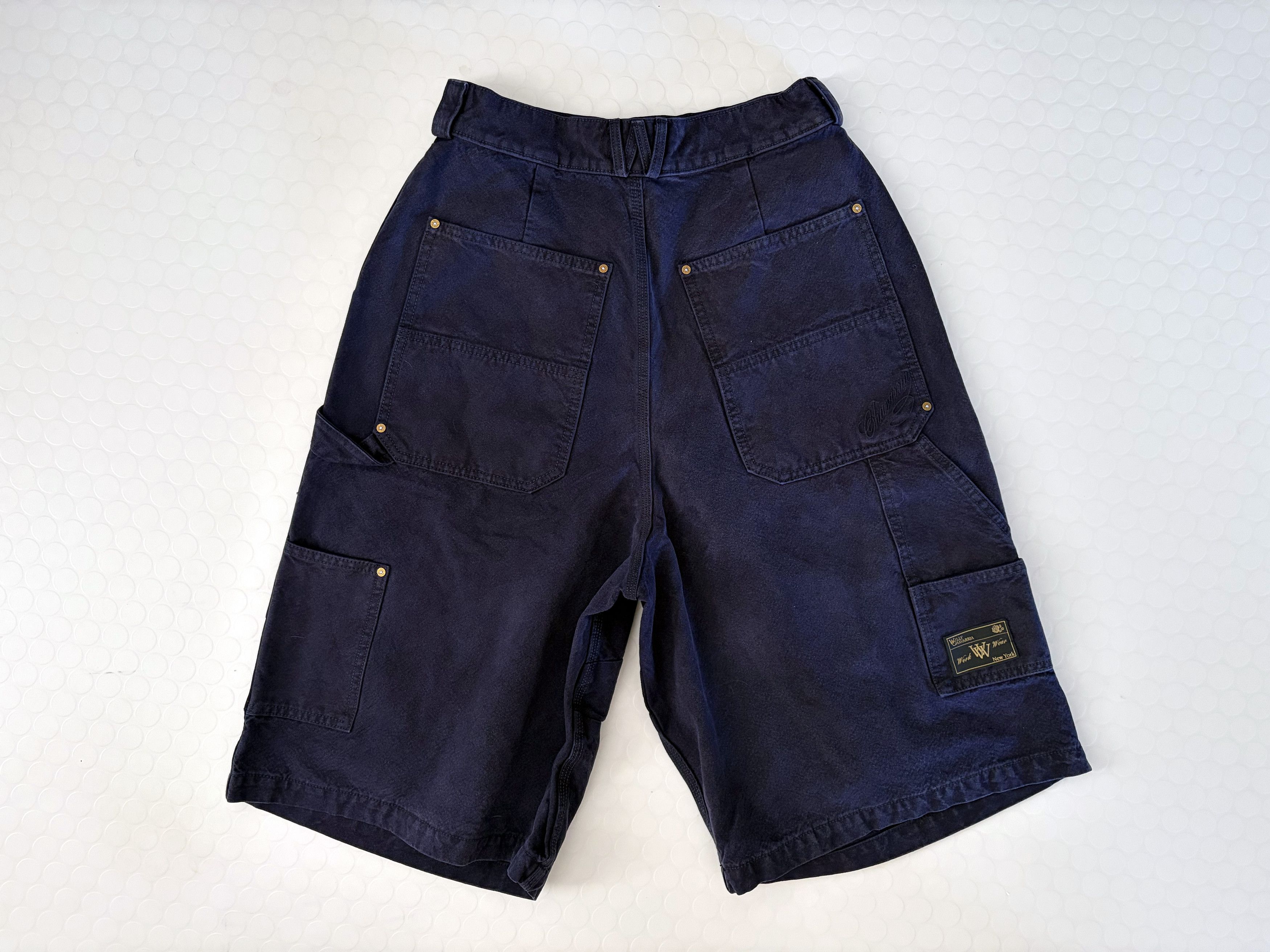 Willy Chavarria Stockton Double Knee Short in Peacoat Size US 30 / EU 46 - 2 Thumbnail