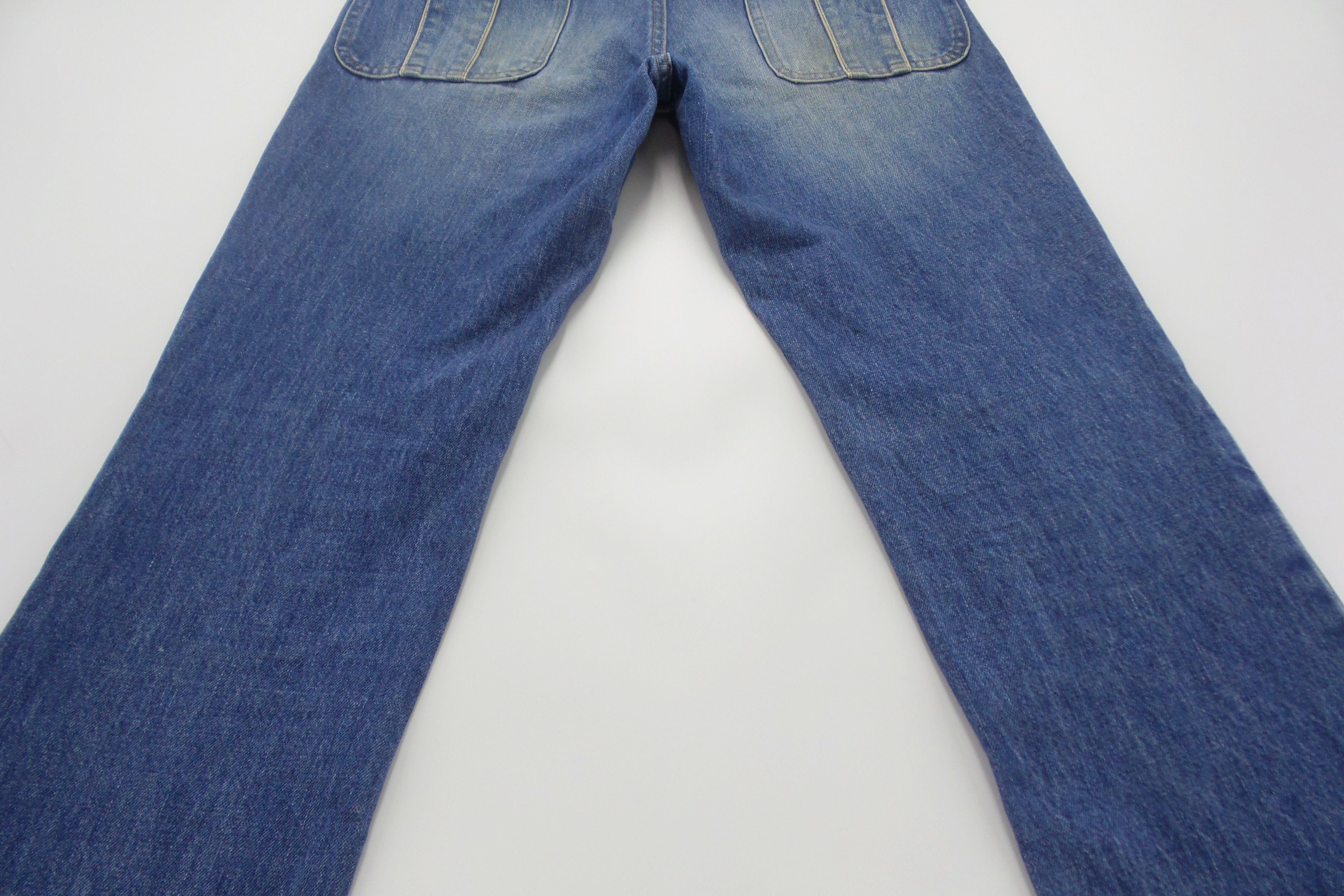 Blue Blue Japan Blue Blue Japan Stonewashed Flare Jeans WxL Size US 31 - 10 Thumbnail