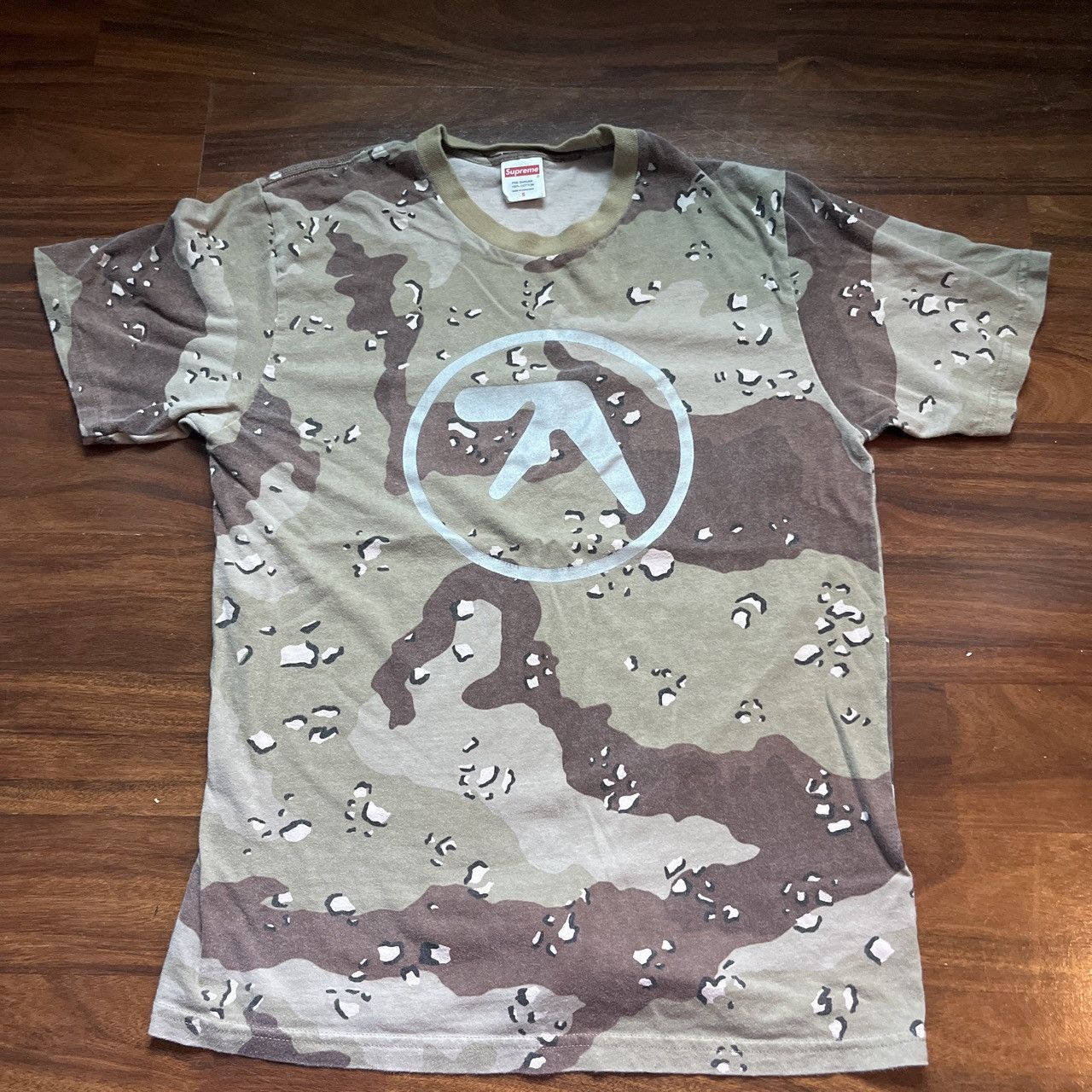 Supreme Supreme Aphex Twin Camo Tee Size US S / EU 44-46 / 1 - 1 Thumbnail
