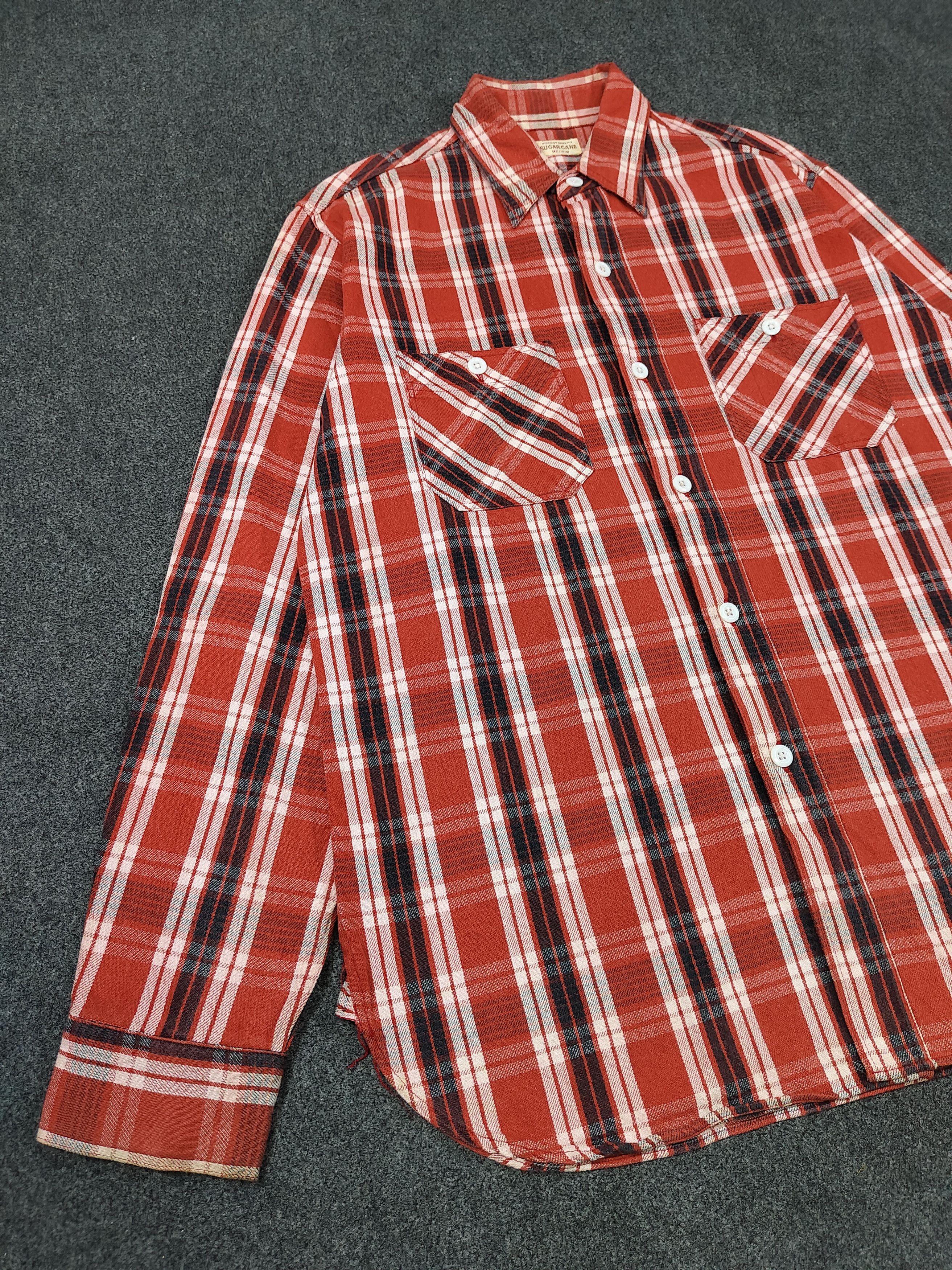 Sugar Cane 🇯🇵 Sugar Cane 🇯🇵 Craftsmanship 50s Repro Plaid Workshirt Size US M / EU 48-50 / 2 - 3 Thumbnail