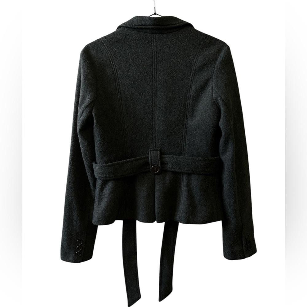 Designer Chic Gray Wool Blend Jacket by Seductions Size S / US 4 / IT 40 - 3 Thumbnail