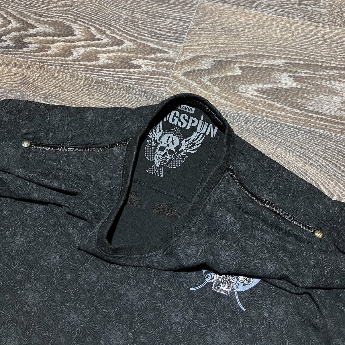 Ringspun Crazy💀RINGSPUN Dynasty Samurai Print Embellished T-shirt Size US L / EU 52-54 / 3 - 13 Thumbnail