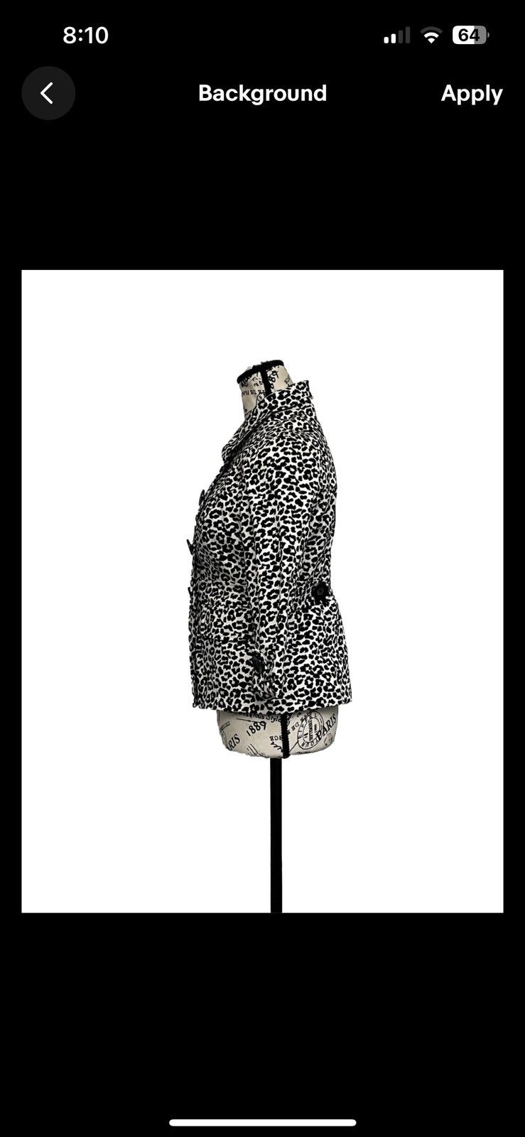 Vintage Vintage Forever 21 Jacquard Leopard Single Breast Blazery M Size M / US 6-8 / IT 42-44 - 3 Thumbnail