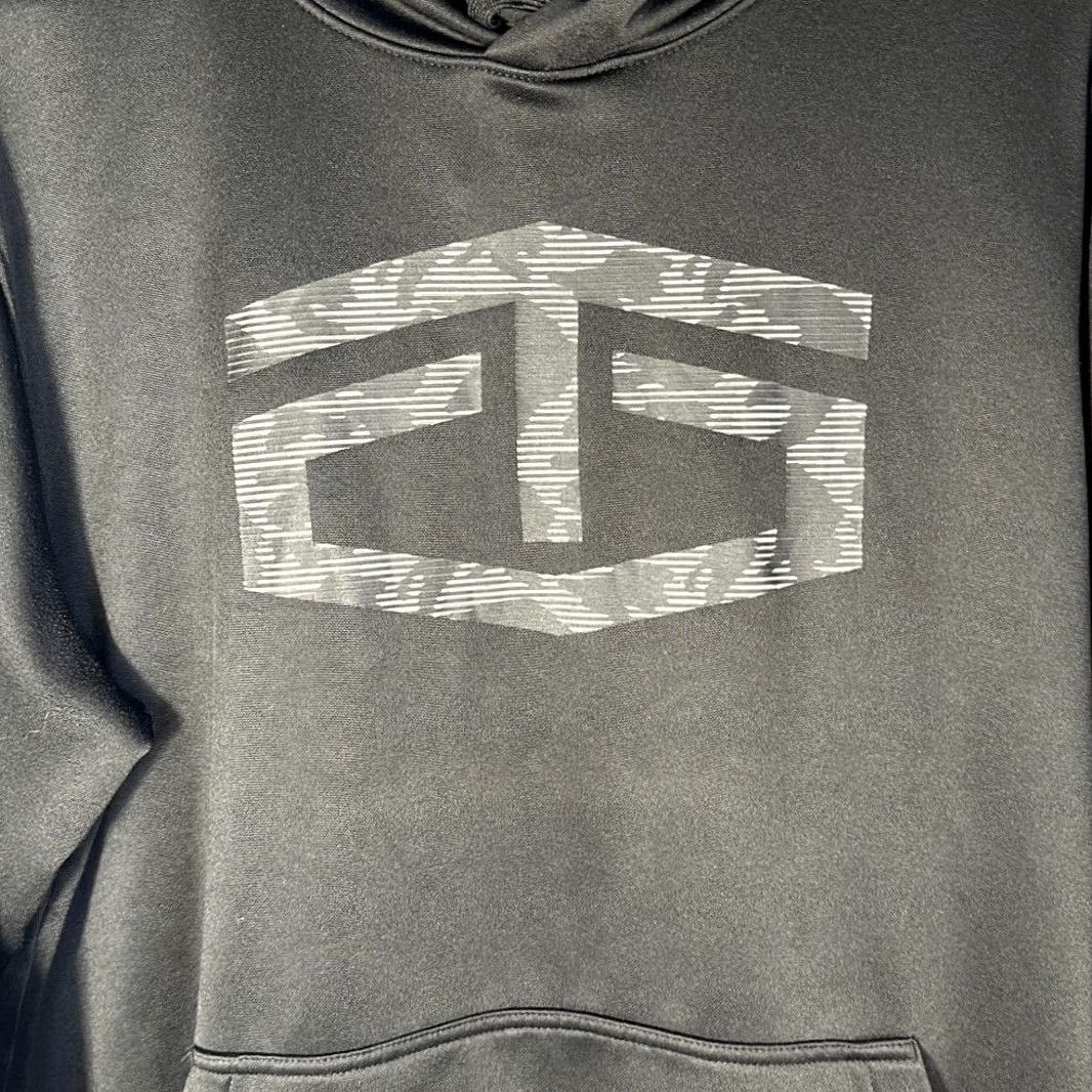 Tapout VINTAGE TapouT Hoodie Black Camo Mens L MMA Kangaroo Pocket Workout Size US L / EU 52-54 / 3 - 7 Thumbnail