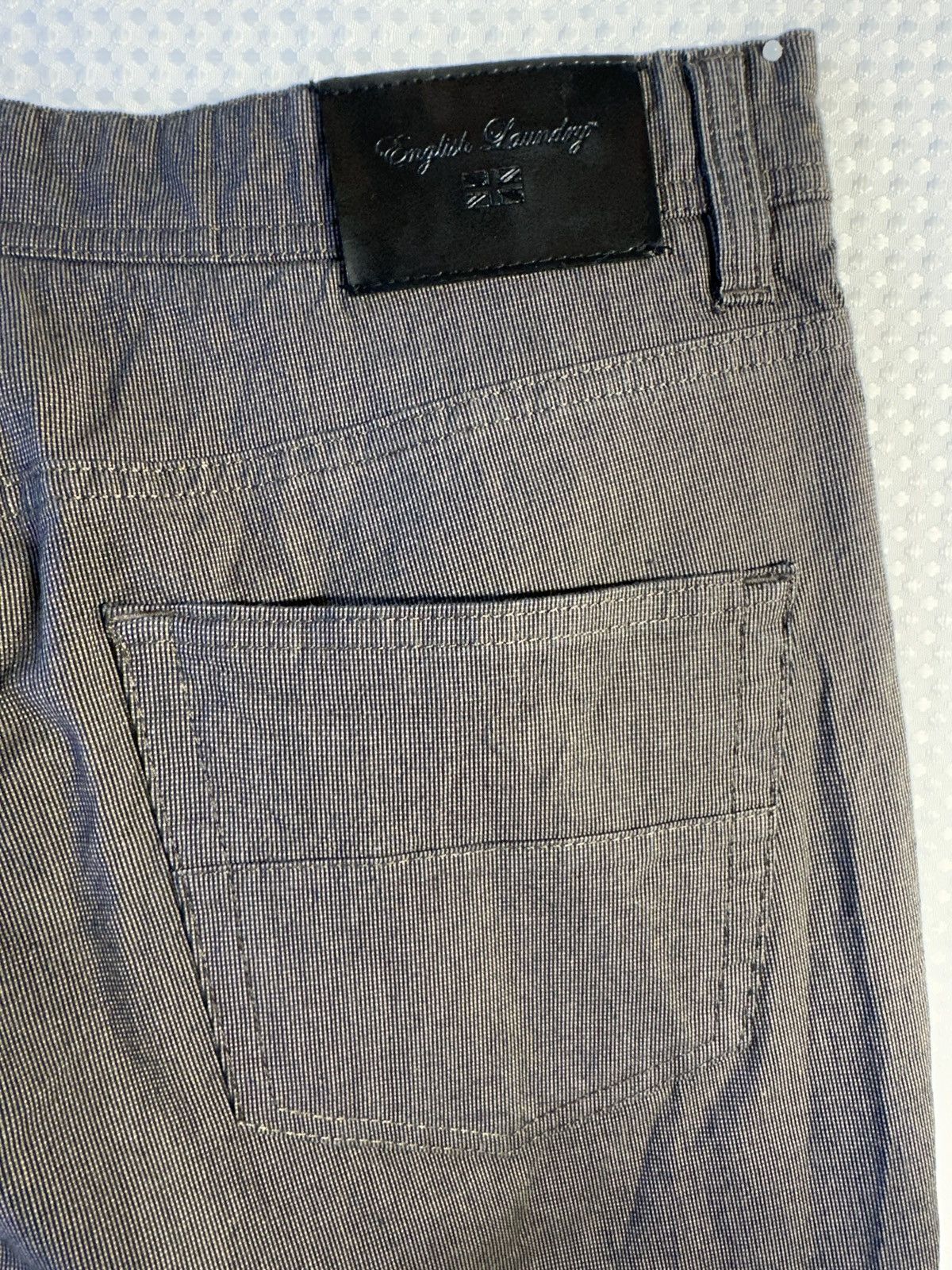 English Laundry English Laundry Texture Cotton Blend Pants Size US 34 / EU 50 - 5 Thumbnail