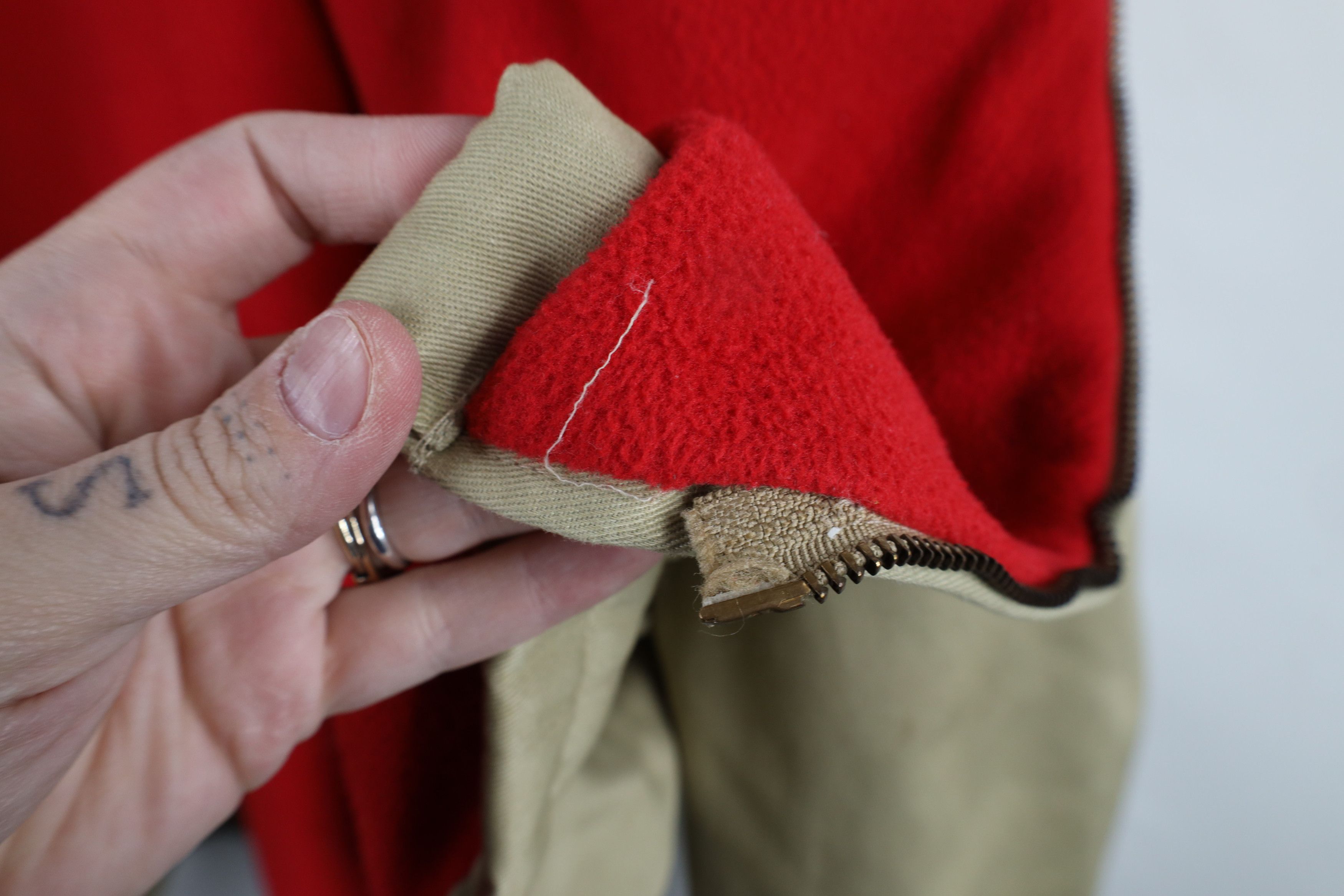 Vintage Vintage 70s Big Mac Lined Workwear Mechanic Jacket USA Size US XL / EU 56 / 4 - 13 Thumbnail