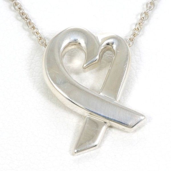 Tiffany & Co. Tiffany & Co. Tiffany Loving Heart 925 Silver Necklace Metal Necklace Size ONE SIZE - 1 Thumbnail