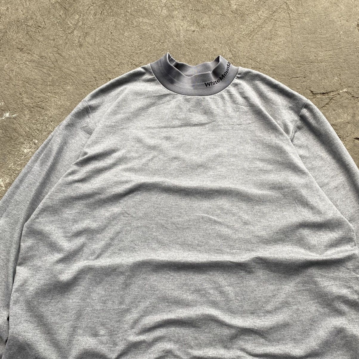 White Mountaineering White Mountaineering Mock Crewneck Sweater Size US XXL / EU 58 / 5 - 2 Thumbnail