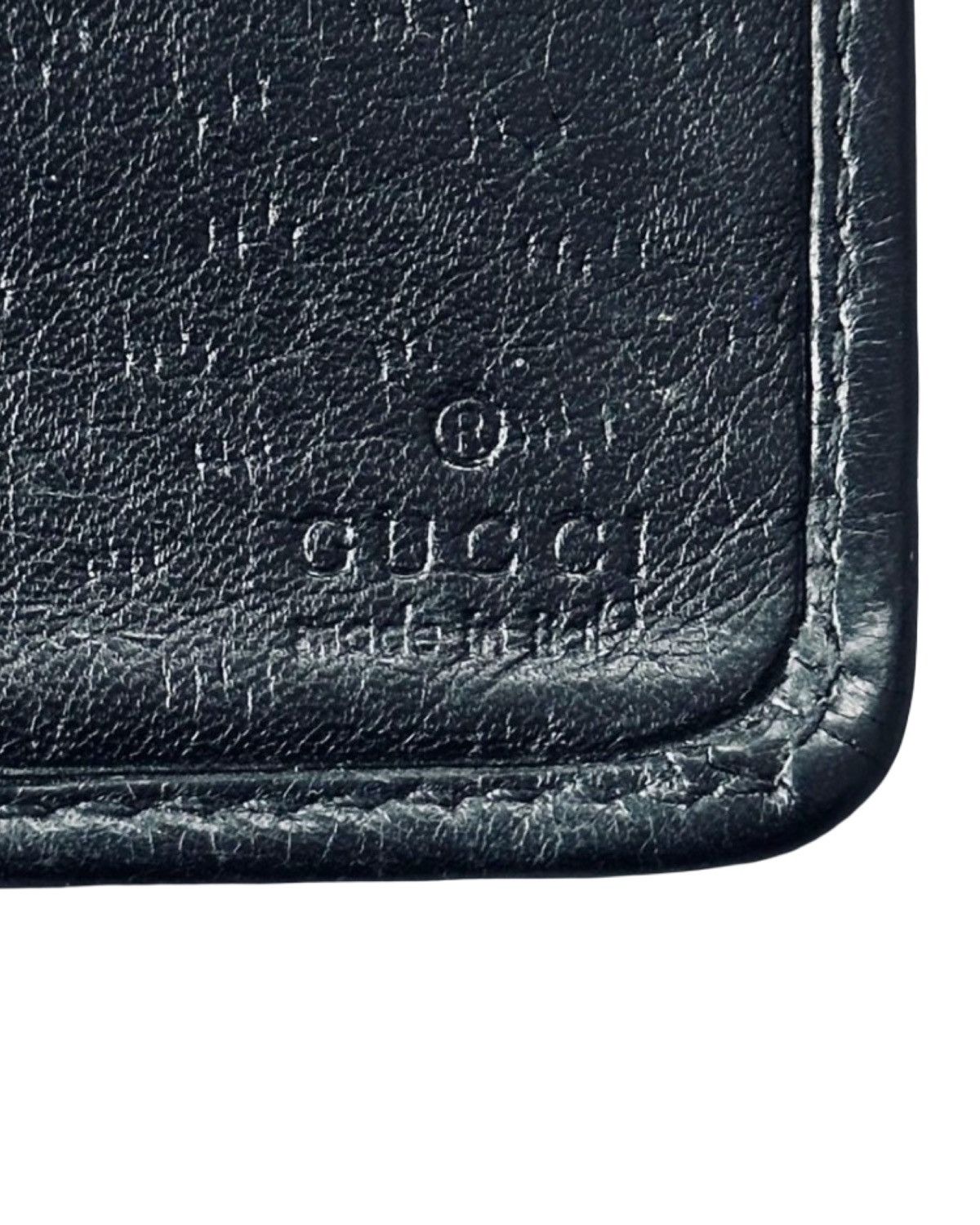 Gucci 🇮🇹MADE IN ITALY🇮🇹 GUCCI Leather Wallet Size ONE SIZE - 12 Thumbnail