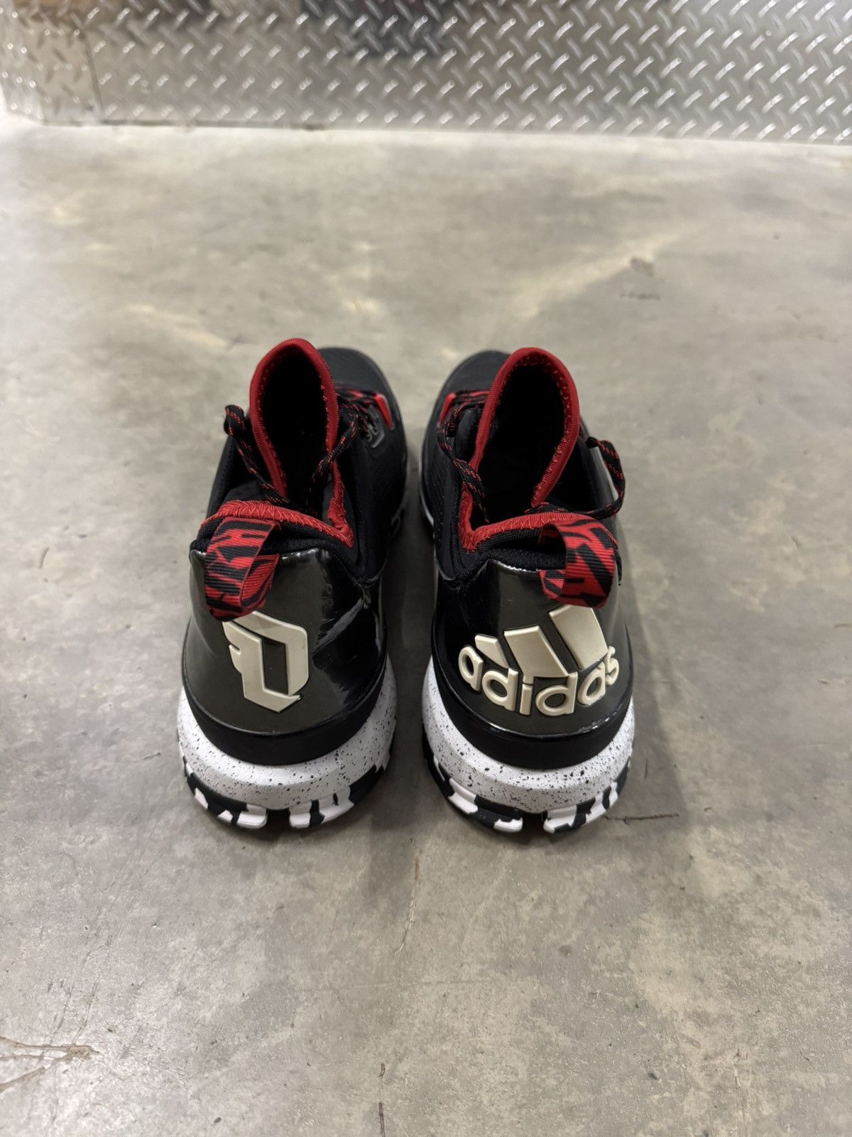 Adidas Adidas Dame 1 Black White Red Size 10 Size US 10 / EU 43 - 5 Thumbnail