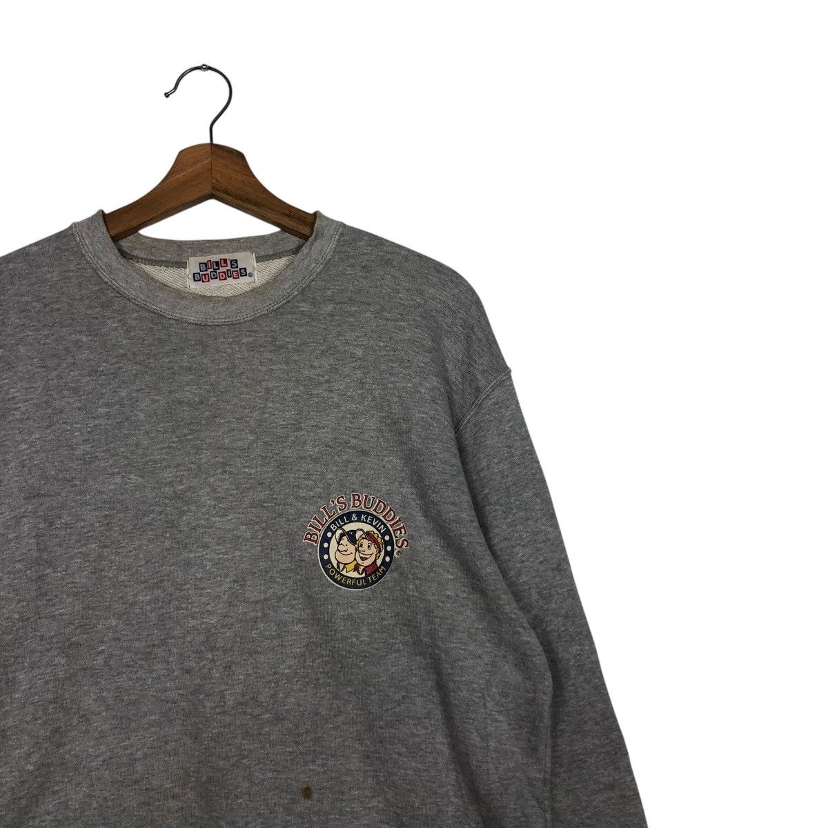 Japanese Brand 📌Vintage Sweatshirt Crewneck Bill'S Buddies Big Logo Size US M / EU 48-50 / 2 - 7 Thumbnail