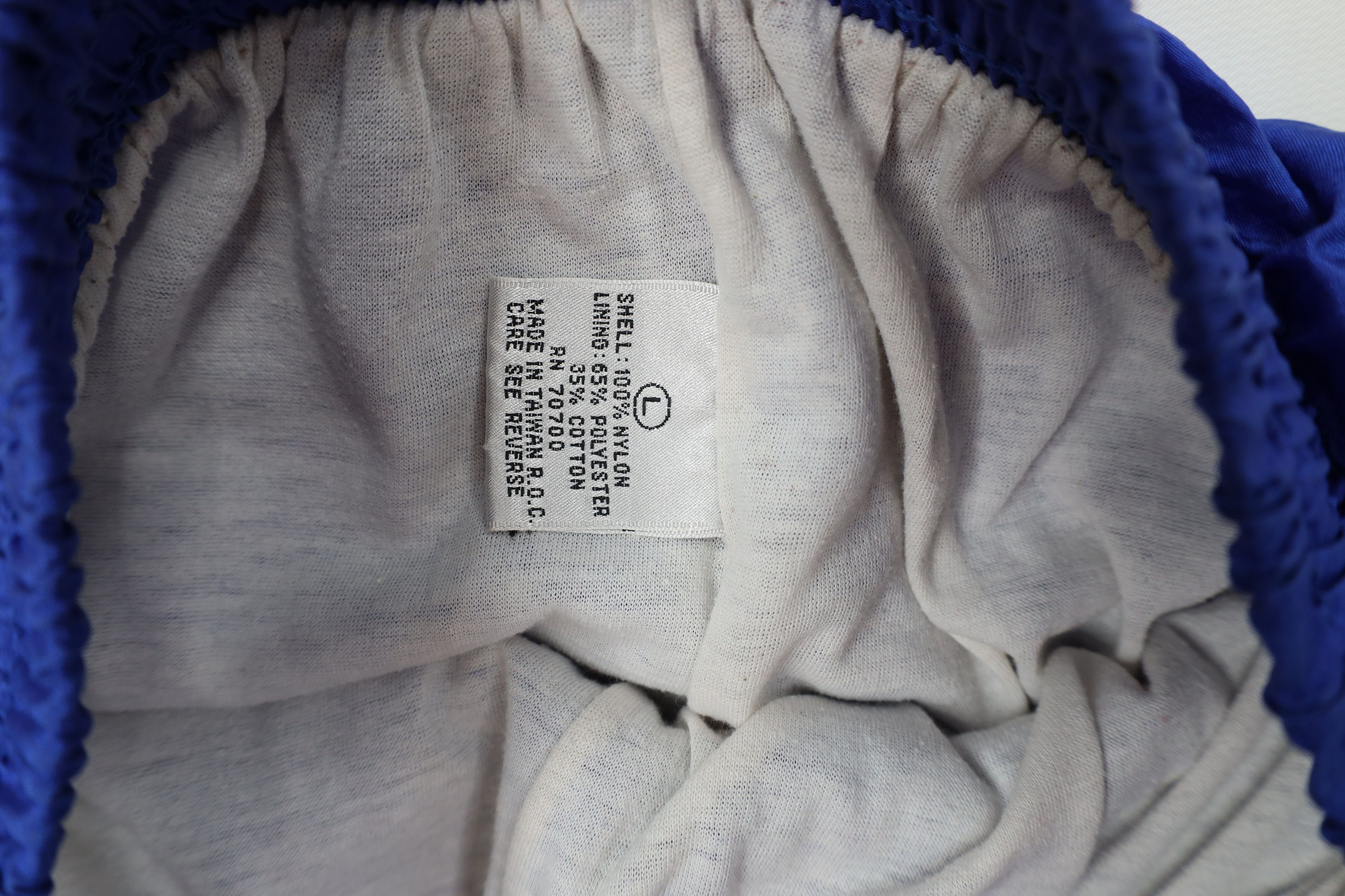 Vintage Vintage 90s Streetwear Blank Lined Windbreaker Joggers Pants Size US 36 / EU 52 - 10 Thumbnail