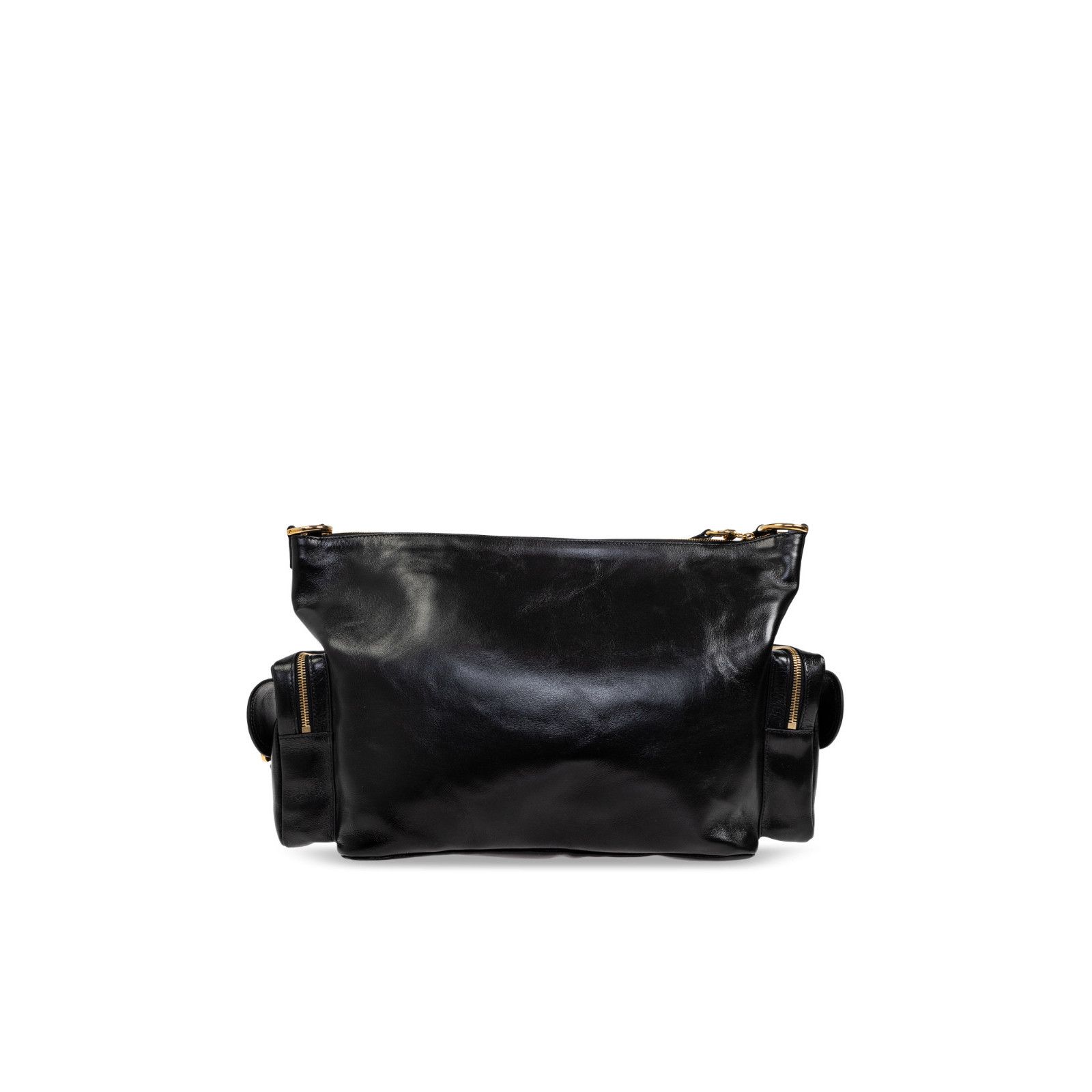 Chloe Chloe Large Camera Black Shiny Leather Shoulder Bag New & Au Size ONE SIZE - 2 Thumbnail