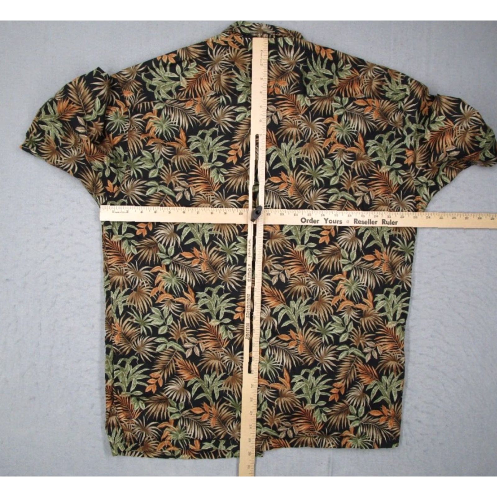Tori Richard Tori Richard Shirt Men Extra Large Black Hawaiian Button Up Floral Tiki Cotton Lawn USA Men Size US XL / EU 56 / 4 - 5 Thumbnail