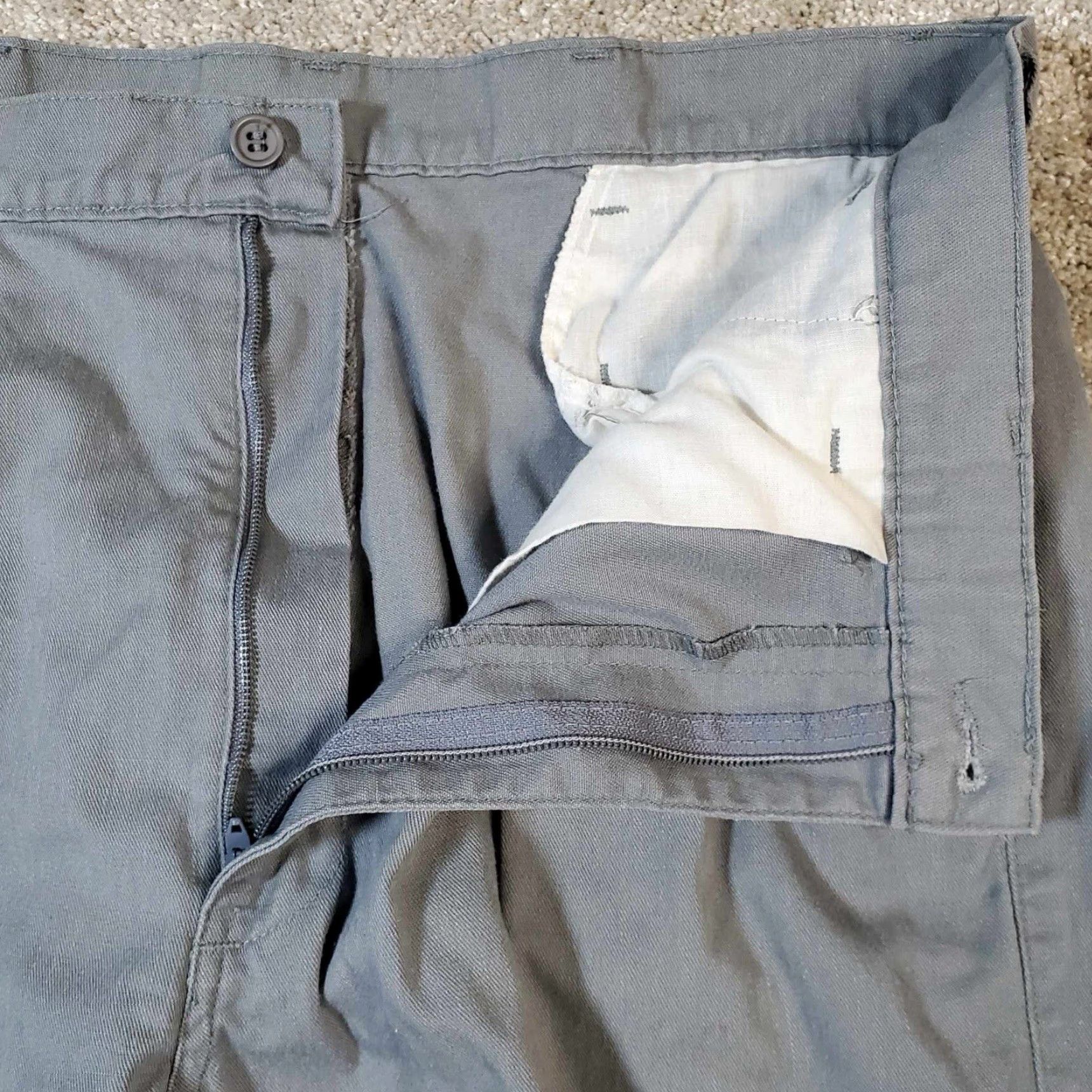 Vintage VINTAGE 80s BonJour Sports Club Pants Khakis Men 36 Gray Medium M Size US 36 / EU 52 - 6 Thumbnail