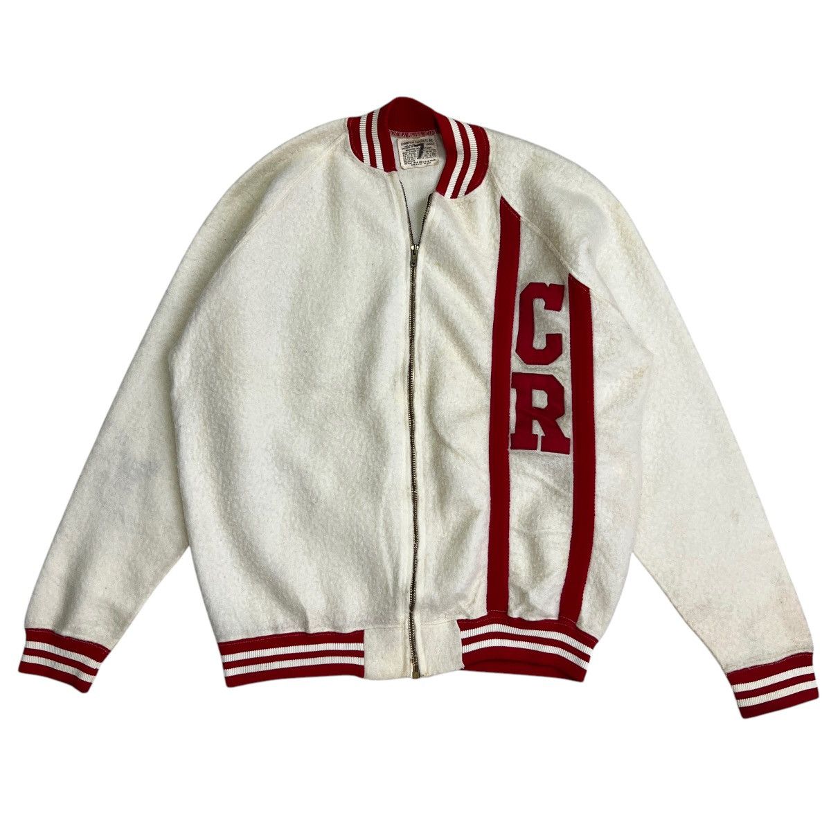 Champion 🔥 50s VINTAGE CHAMPION FLEECE SPORT BOMBER JACKET Size US L / EU 52-54 / 3 - 1 Thumbnail