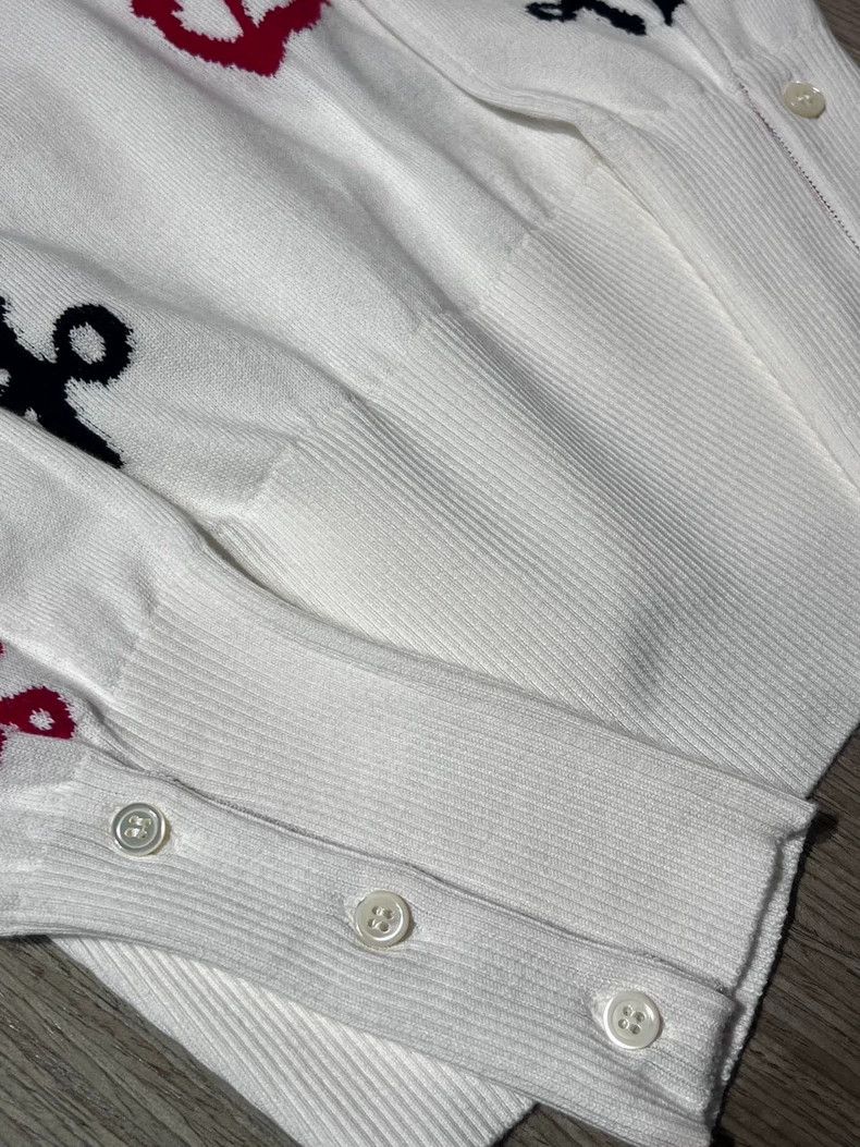 Thom Browne Thom Browne Ship anchor knit sweater Size US XXS / EU 40 - 6 Thumbnail
