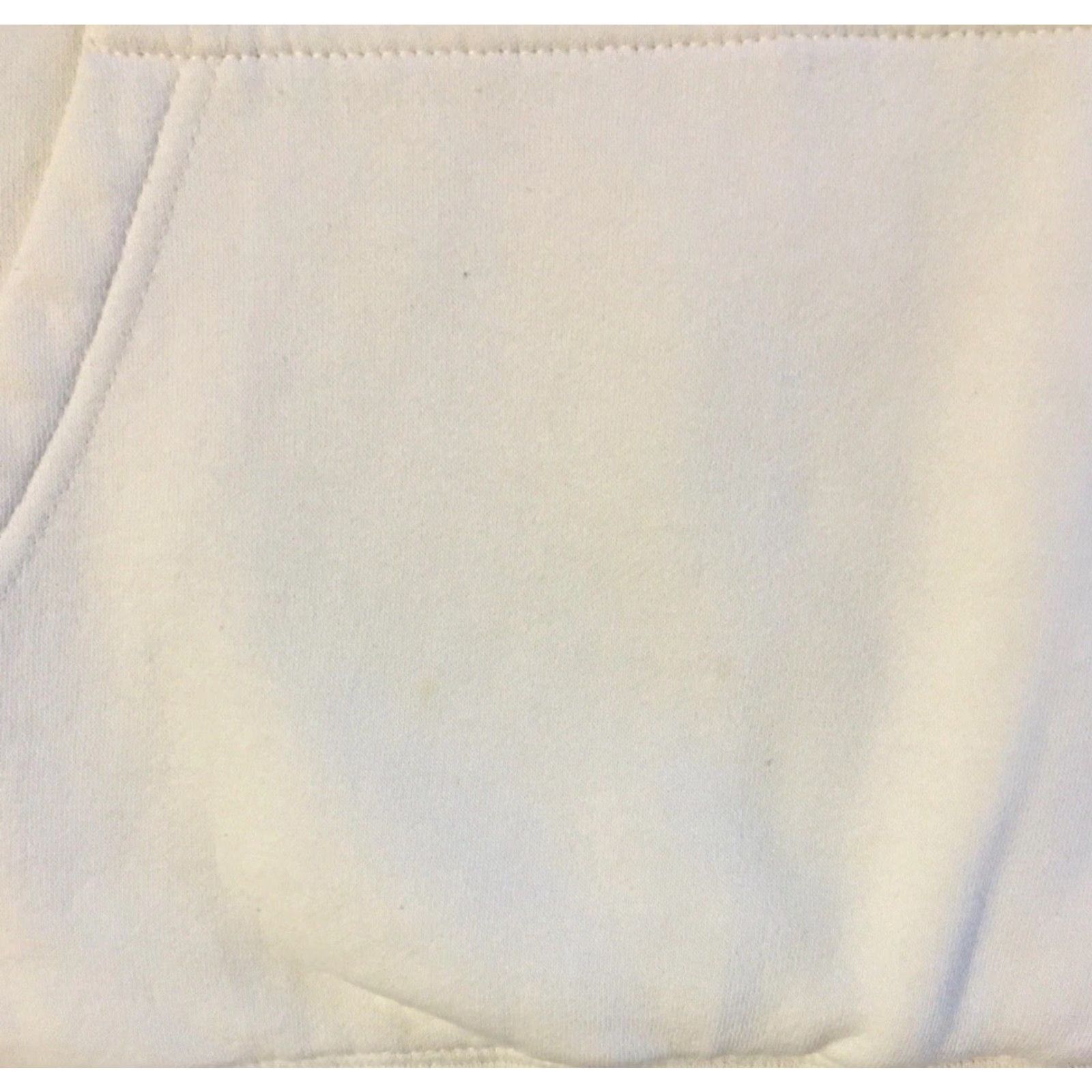 VINTAGE Quiksilver California Hoodie Boxy M White Surf Grunge Gotcha 90s Y2K Mens Hoodie M White California Grunge Surf 90s Gotcha
