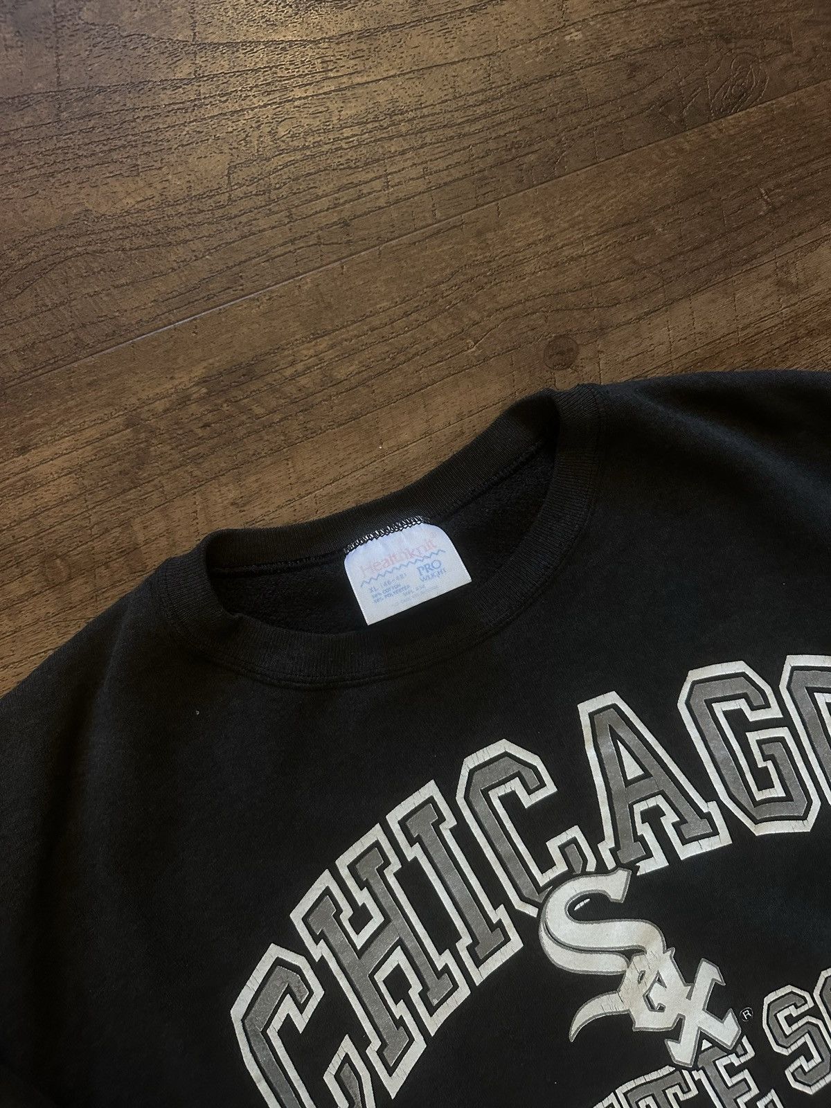 Vintage Chicago White Socks Crewneck Size US XL / EU 56 / 4 - 6 Thumbnail