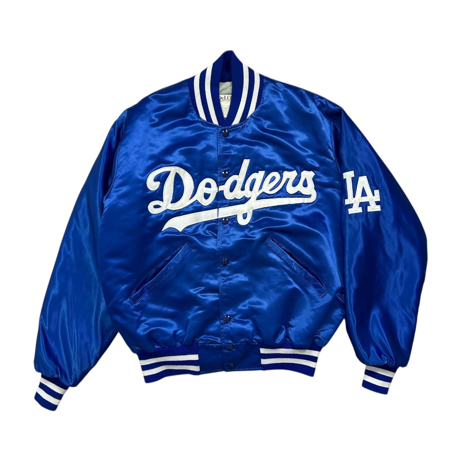 MLB VTG 90s LOS ANGELES DODGERS PIAZZA 31 DELONG SATIN JACKET Size US L / EU 52-54 / 3 - 1 Thumbnail