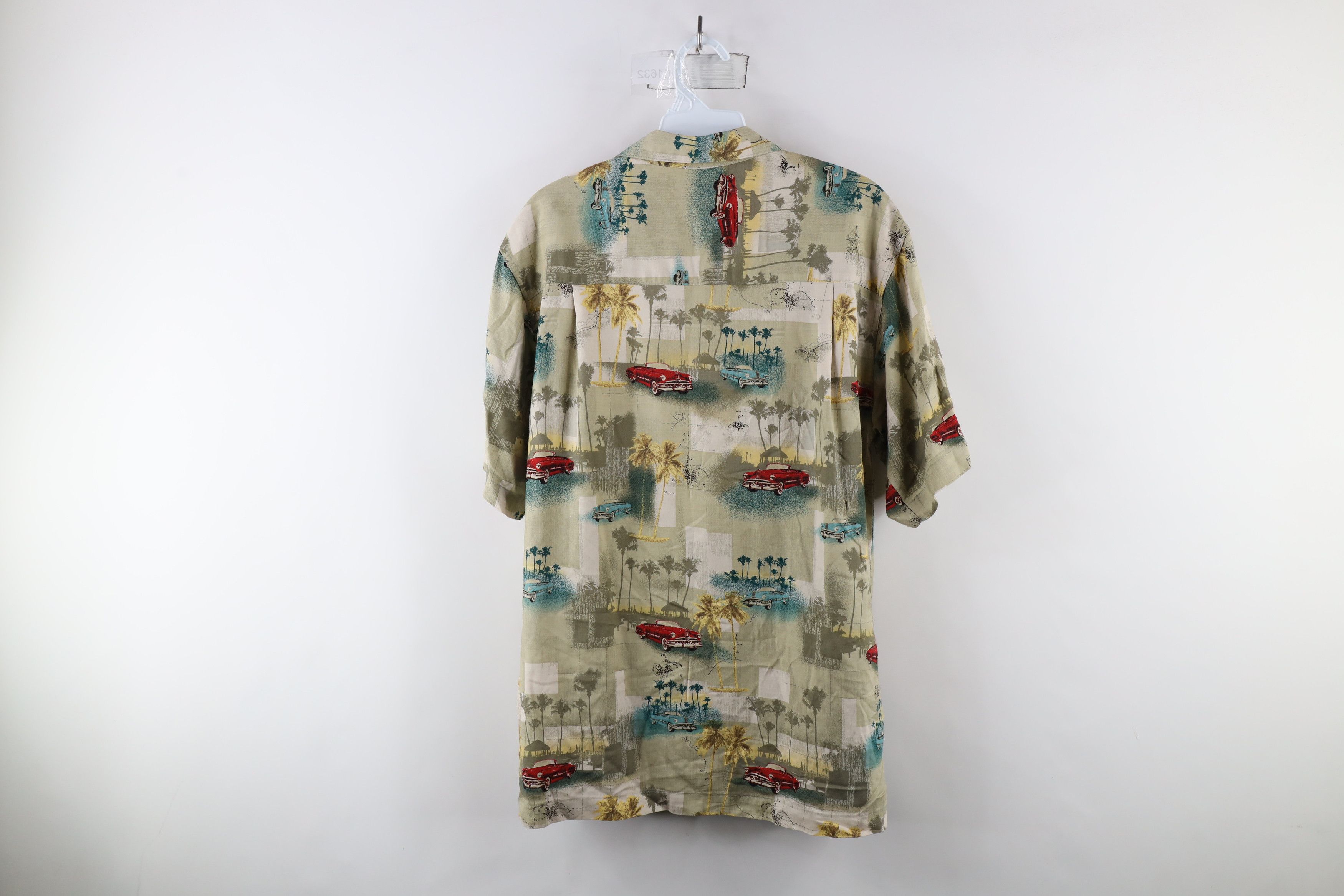 Vintage Vintage 90s Streetwear Car All Over Print Button Shirt Size US S / EU 44-46 / 1 - 7 Thumbnail