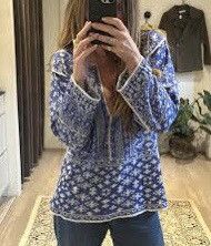 Isabel Marant × Isabel Marant Etoile Isabel Marant Etoile Blue Knit Womens Tunic Tricot Size L Size L / US 10 / IT 46 - 5 Thumbnail