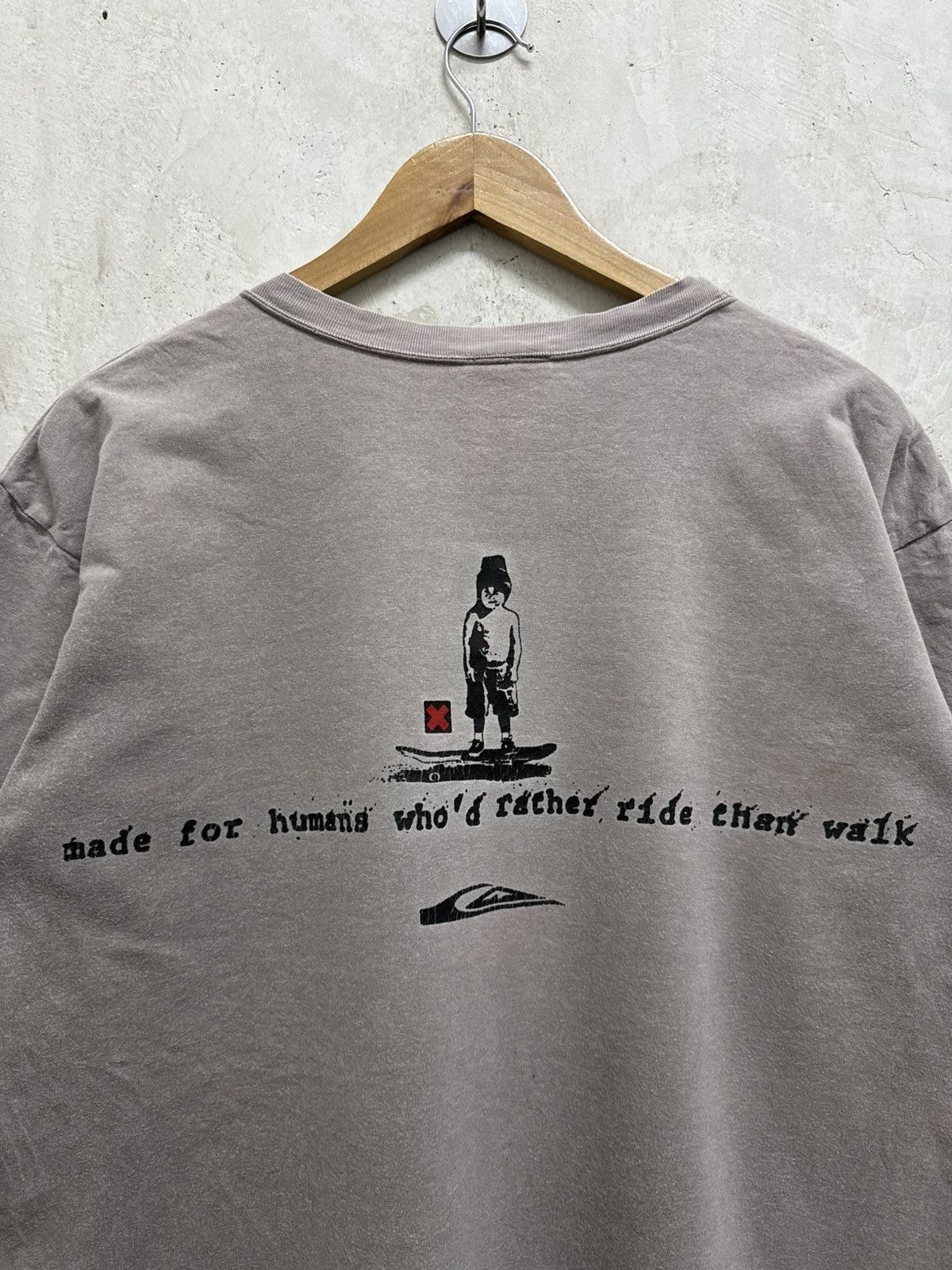 Quiksilver GRAIL! Distressed Vintage 90s Quiksilver Faded Tees Size US L / EU 52-54 / 3 - 2 Thumbnail