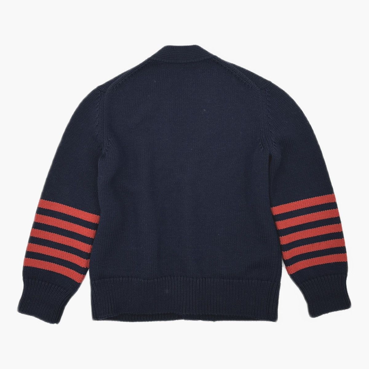 Burberry Burberry FW21 Striped Knit Sweater Navy Blue Size US S / EU 44-46 / 1 - 2 Thumbnail