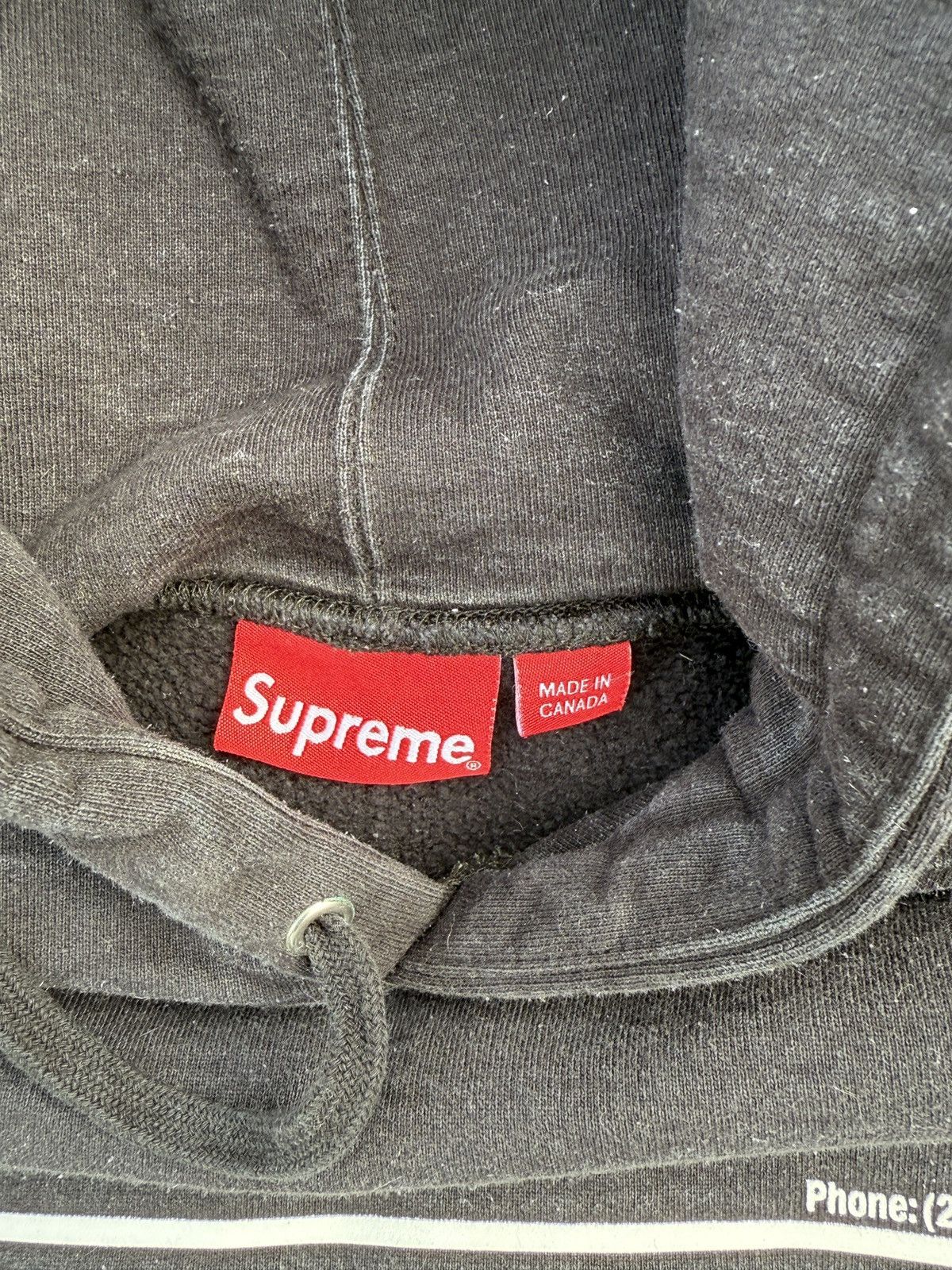Supreme Supreme FW20 Hoodie – NYC Text Graphic Size US S / EU 44-46 / 1 - 12 Thumbnail